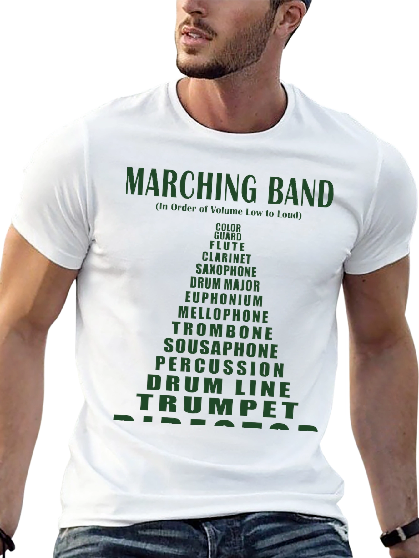 Marching Band Instrument T-Shirt