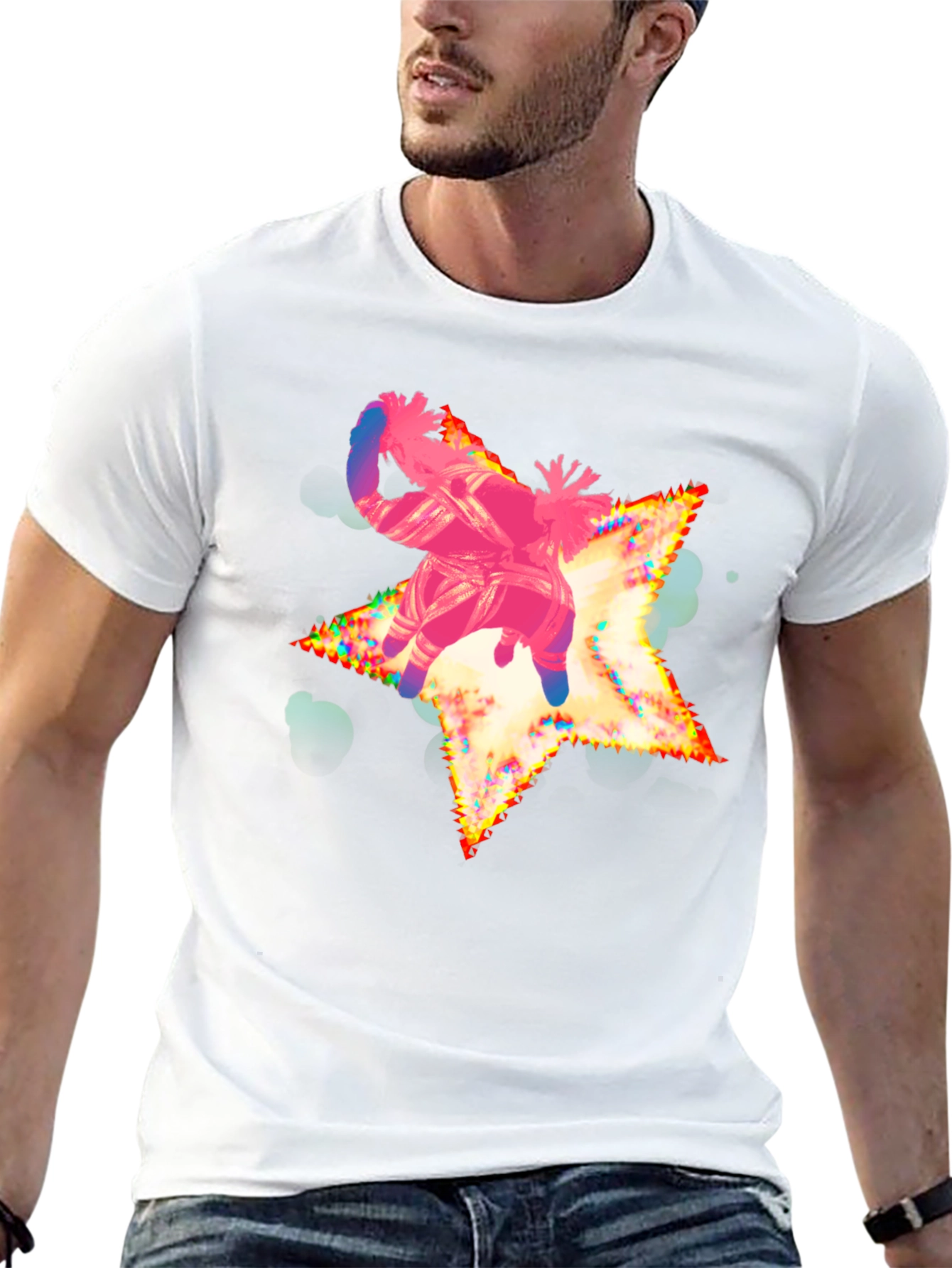 Vivid Star Dancer Graphic T-Shirt