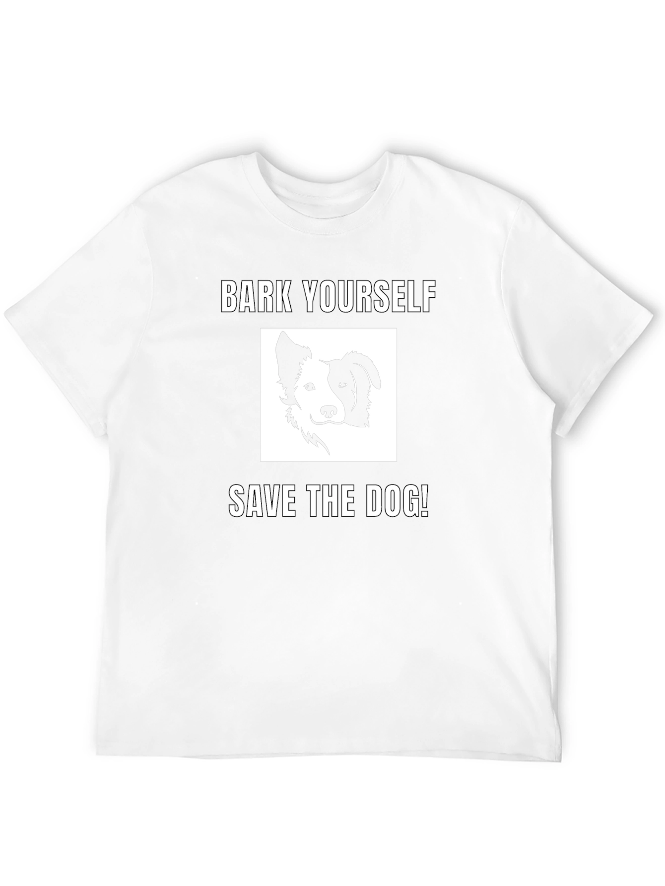 Bark Yourself Save the Dog! Graphic Tee