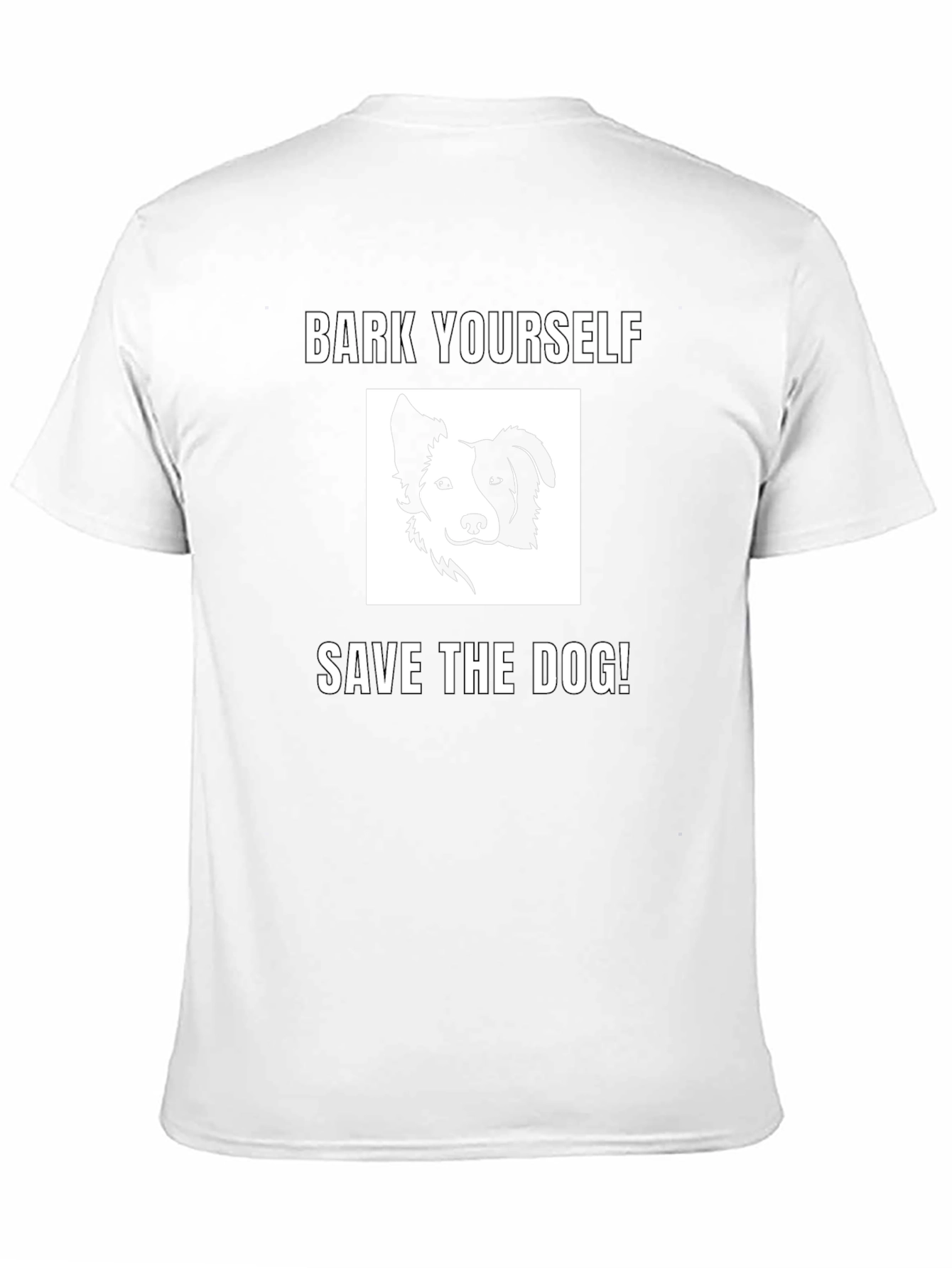 Bark Yourself Save the Dog! Graphic Tee