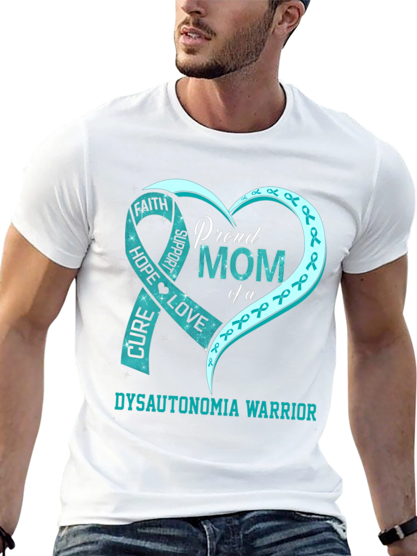 Proud Mom Dysautonomia Awareness T-Shirt