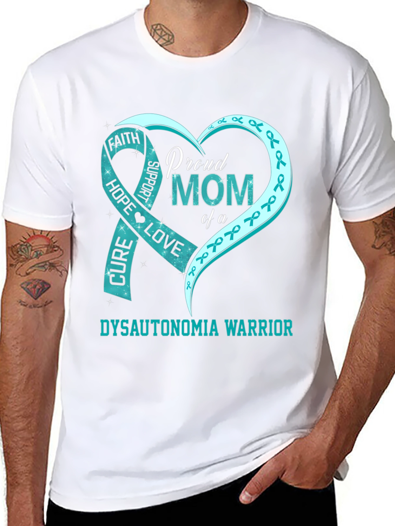 Proud Mom Dysautonomia Awareness T-Shirt