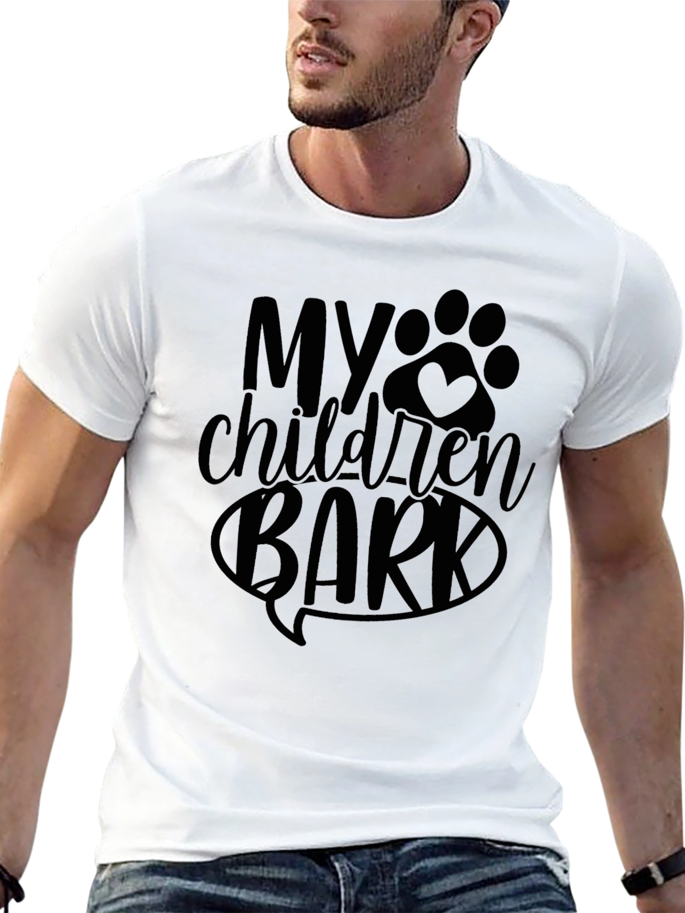 My Children Bark T-Shirt - Dog Lover Tee