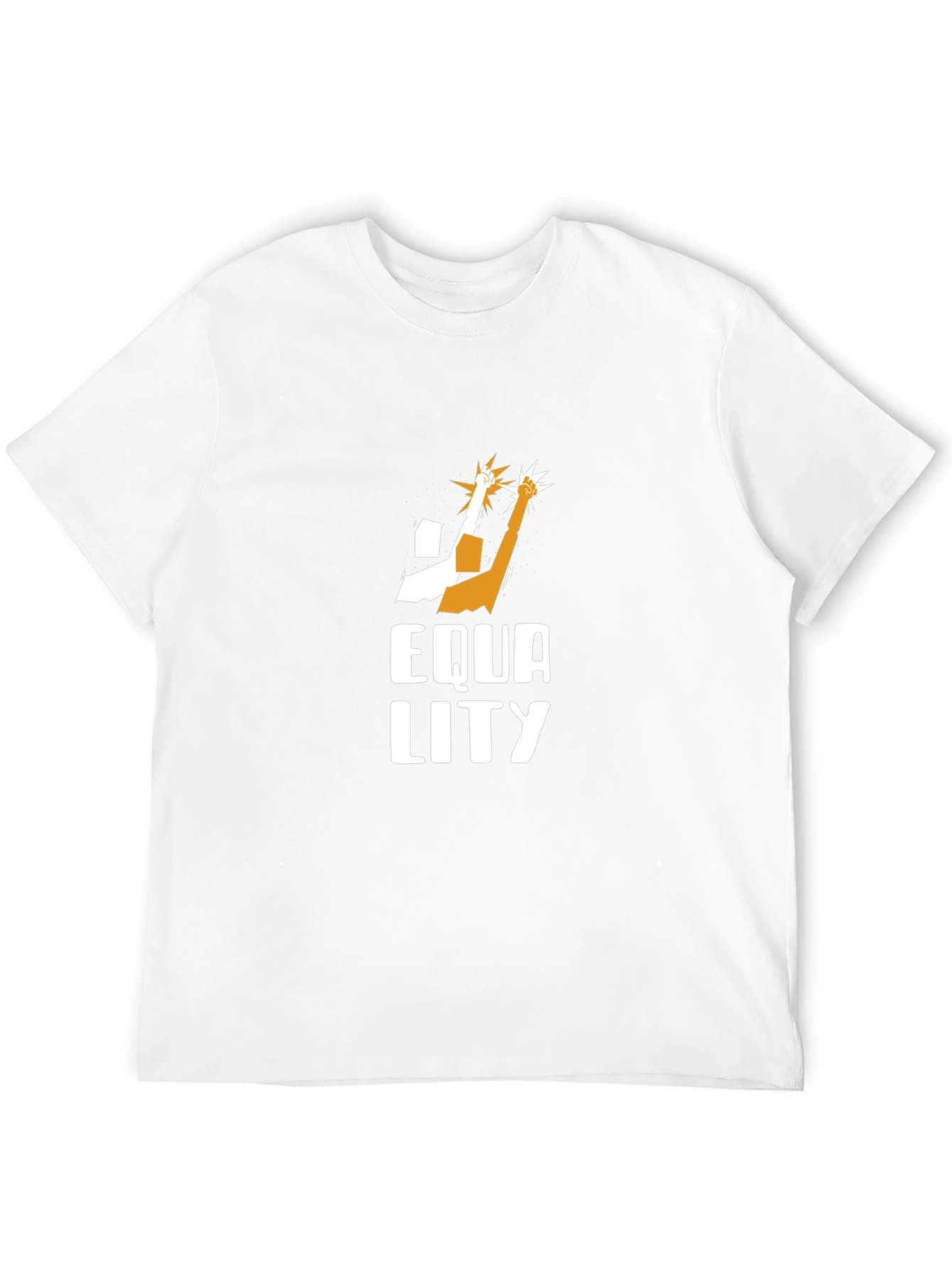 Equality Graphic T-Shirt - Stylish Black Tee