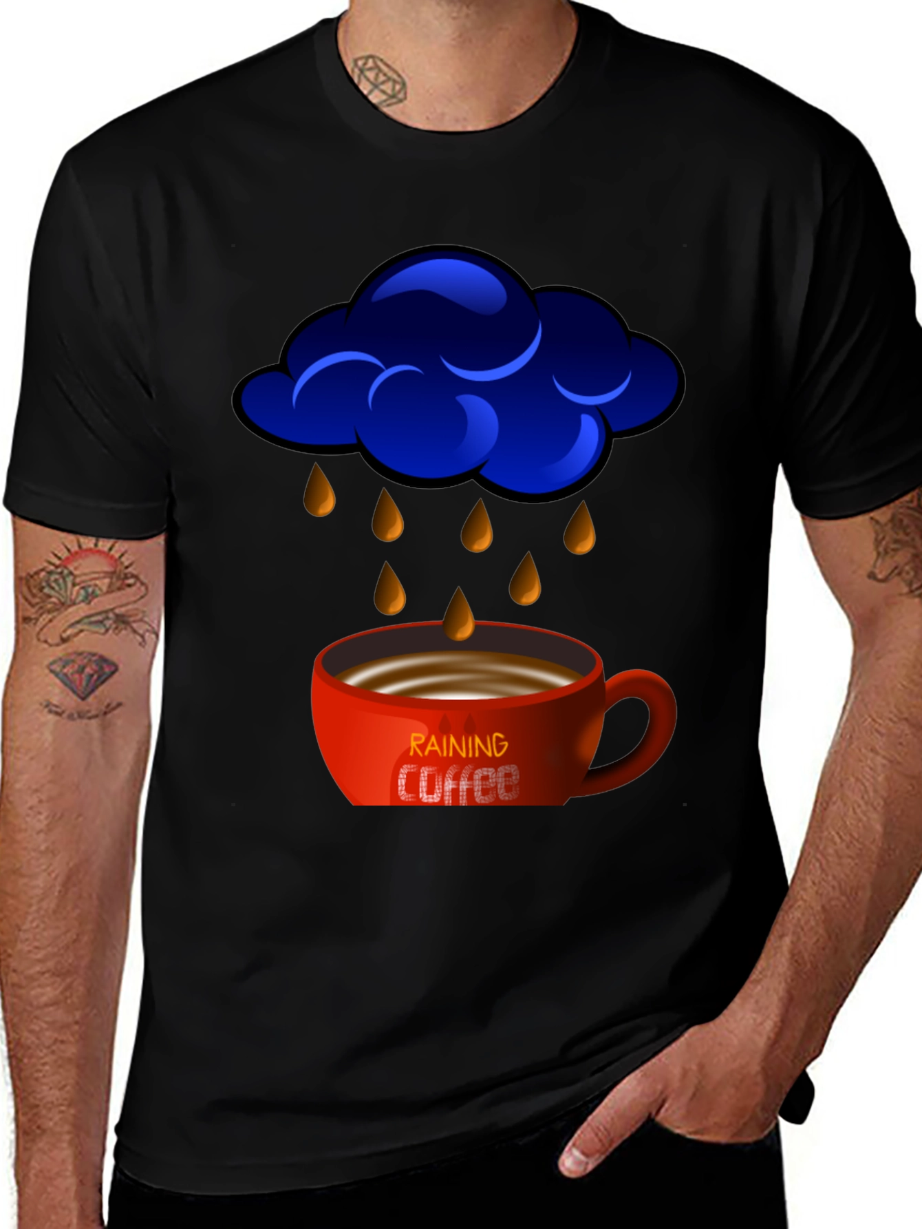 Raining Coffee T-Shirt