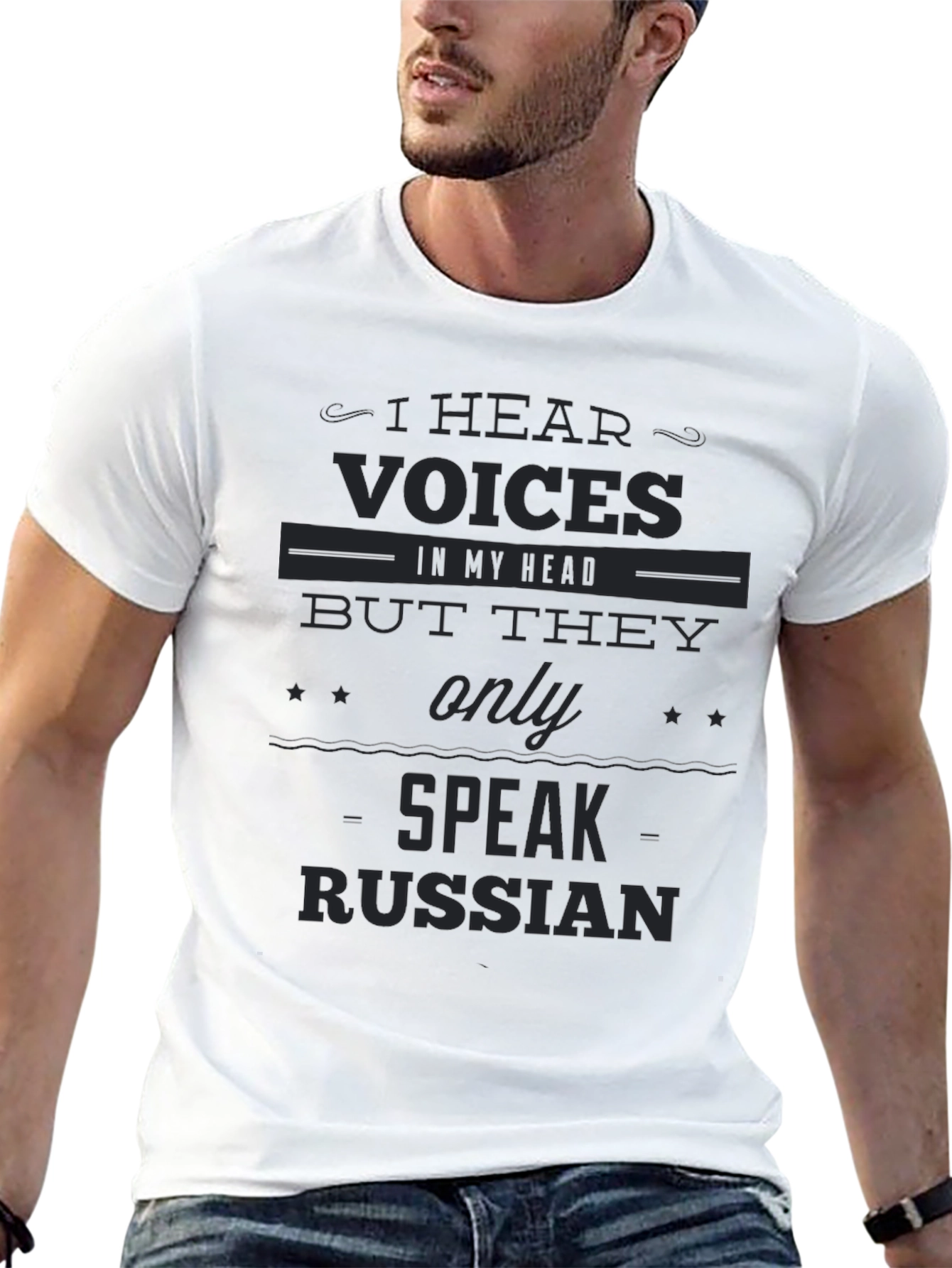 I Hear Voices They Speak Russian T-Shirt