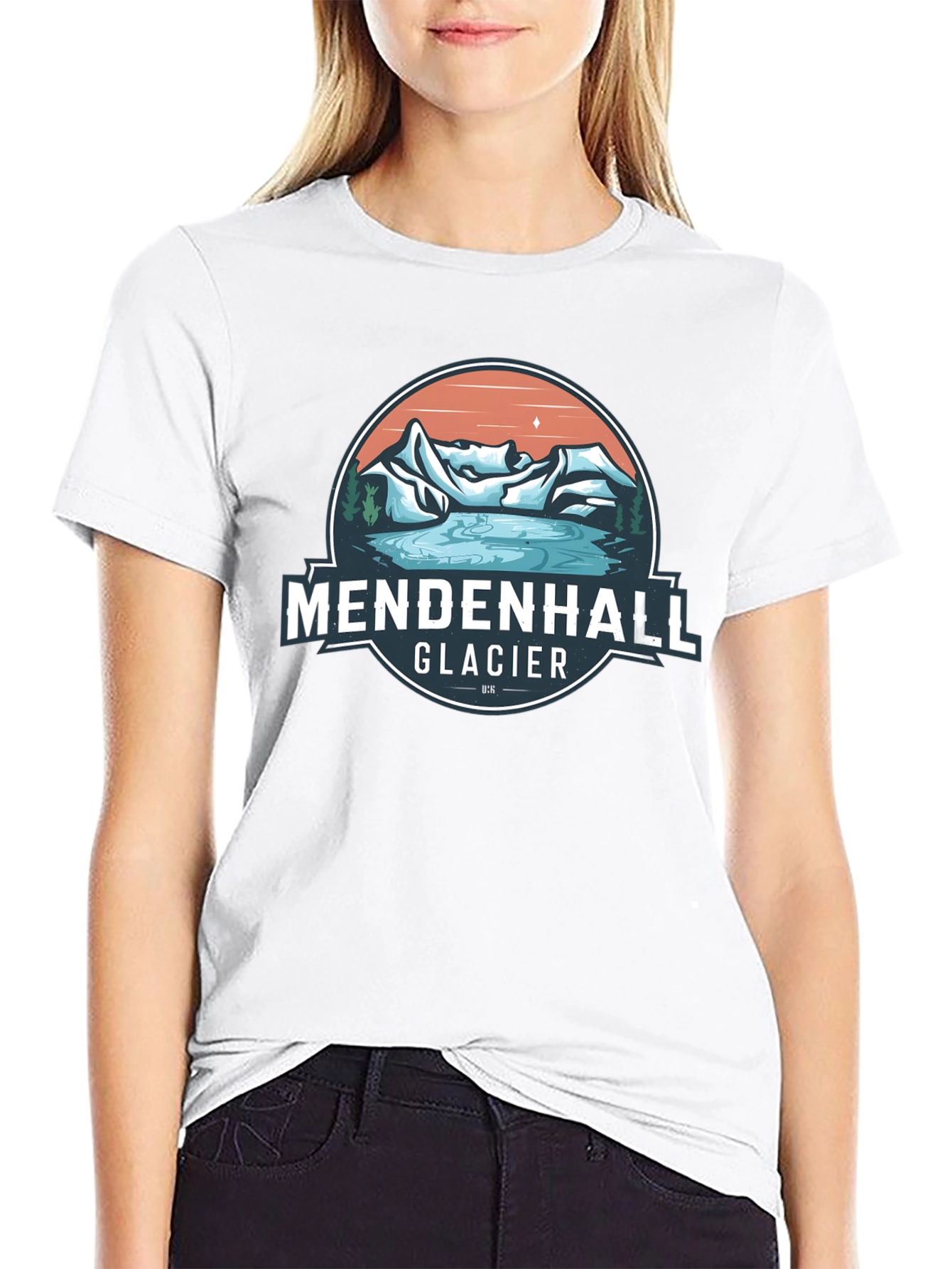 Mendenhall Glacier Graphic Tee - Adventure Awaits!