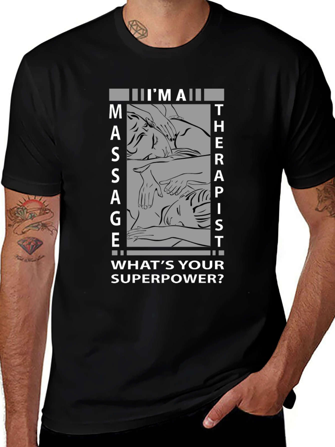 Massage Therapist Superpower T-Shirt