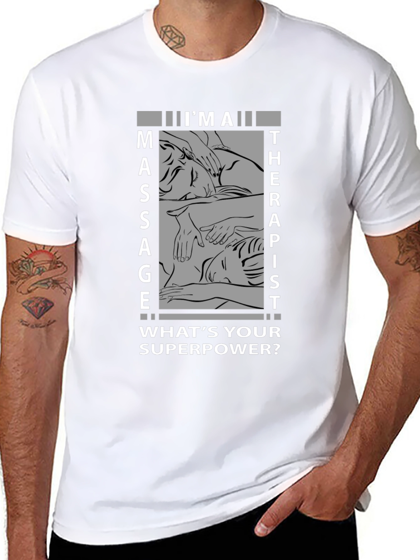 Massage Therapist Superpower T-Shirt