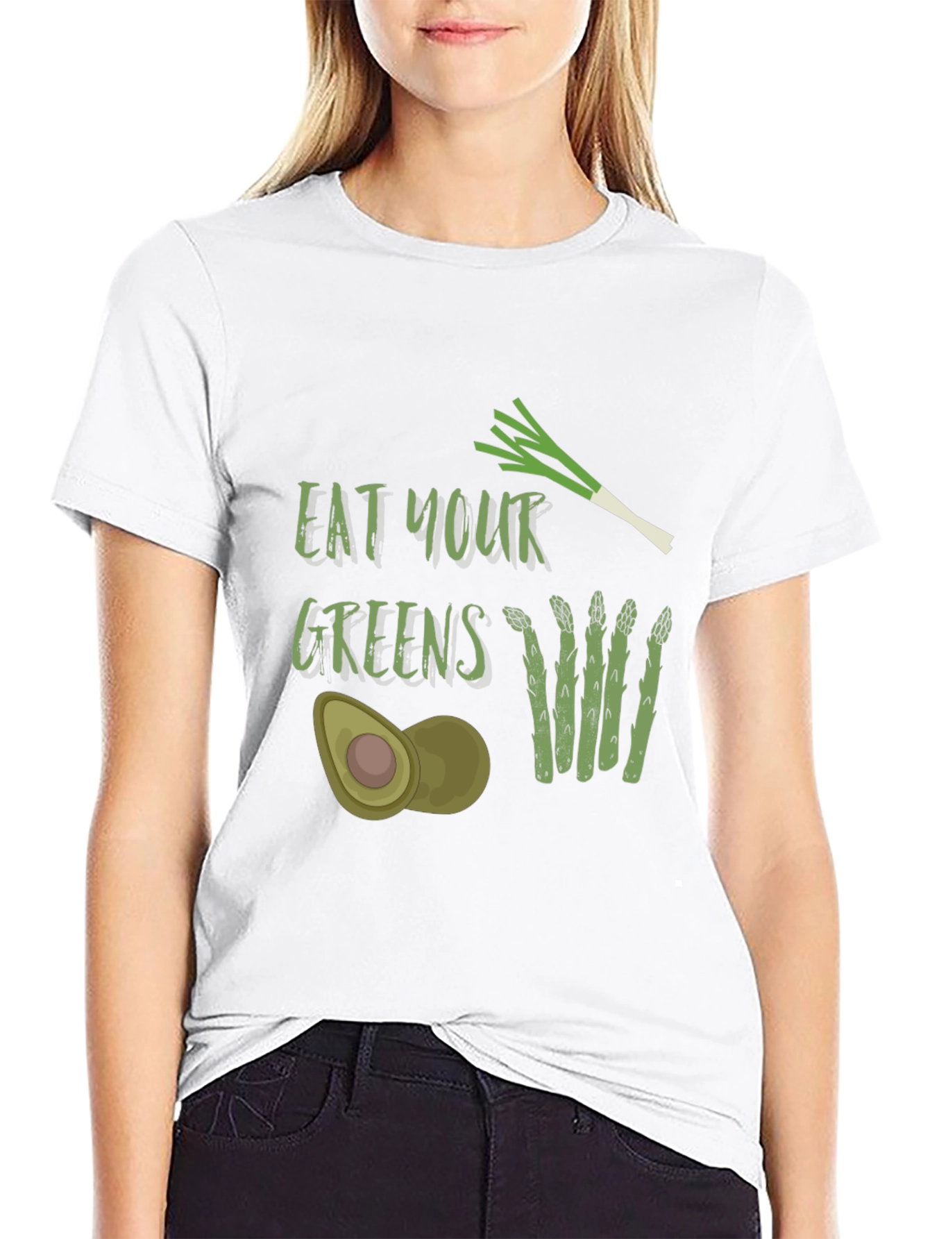 Eat Your Greens T-Shirt - Vegan Tee