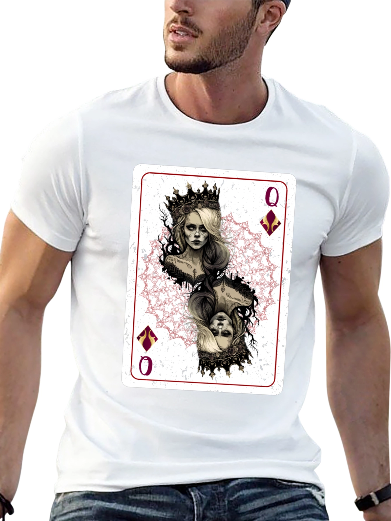 Queen of Diamonds Graphic Tee