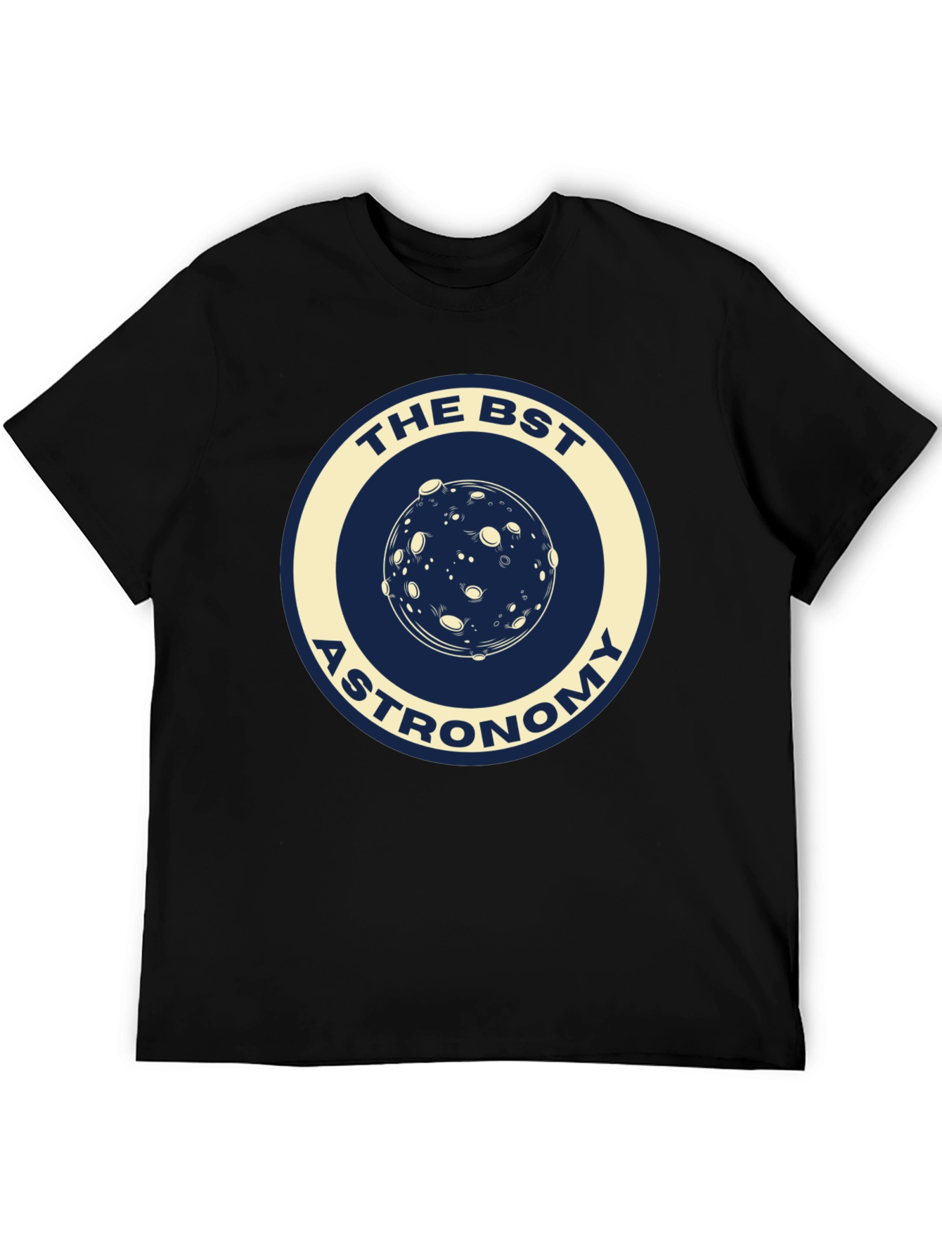 The BST Astronomy Graphic T-Shirt - Classic Black Tee