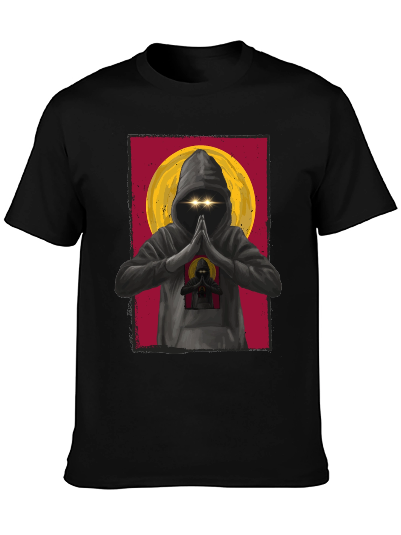 Mystic Monk T-Shirt: Urban Style Spiritual Design