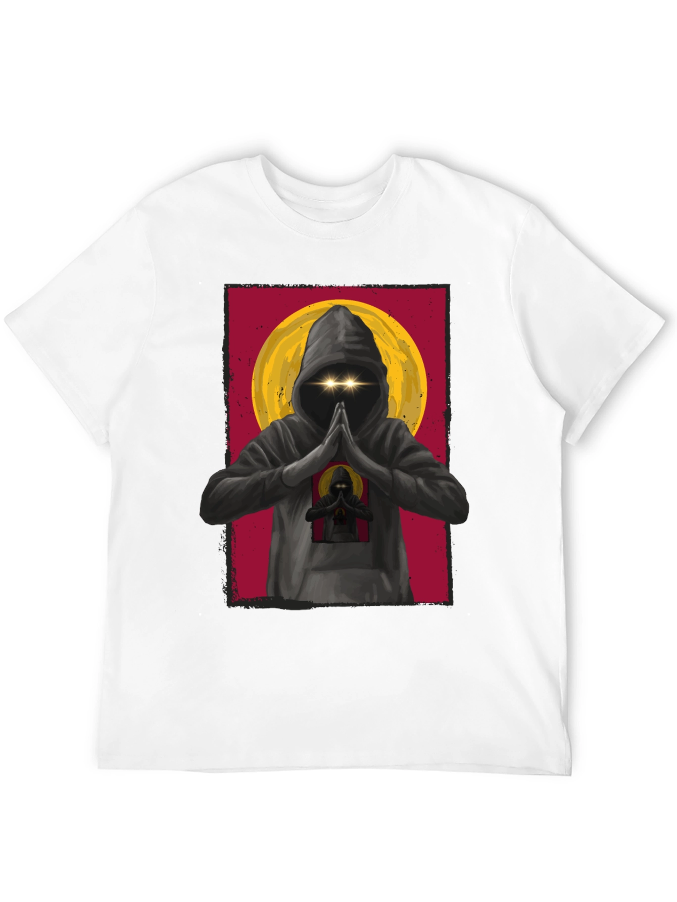 Mystic Monk T-Shirt: Urban Style Spiritual Design