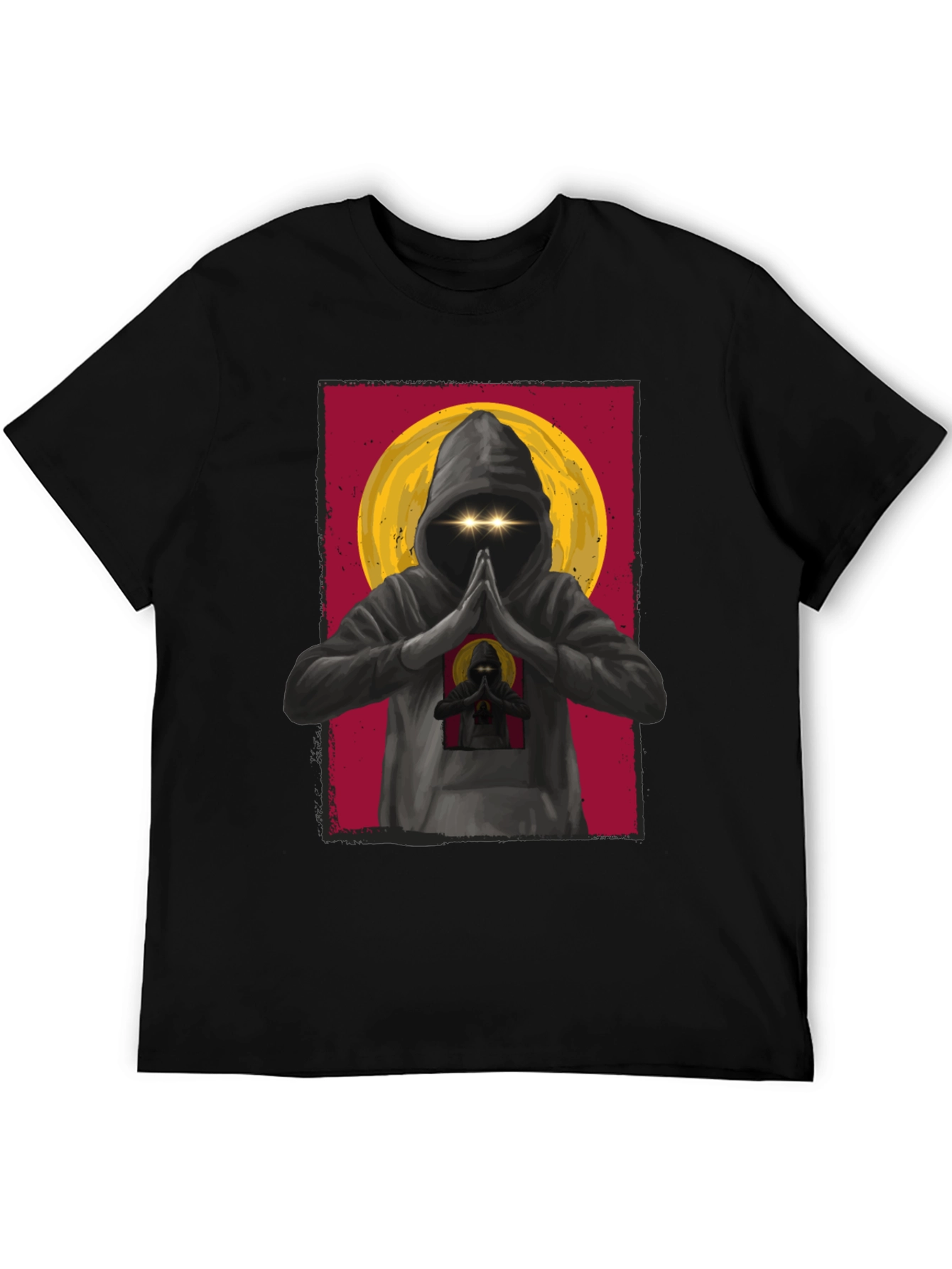 Mystic Monk T-Shirt: Urban Style Spiritual Design
