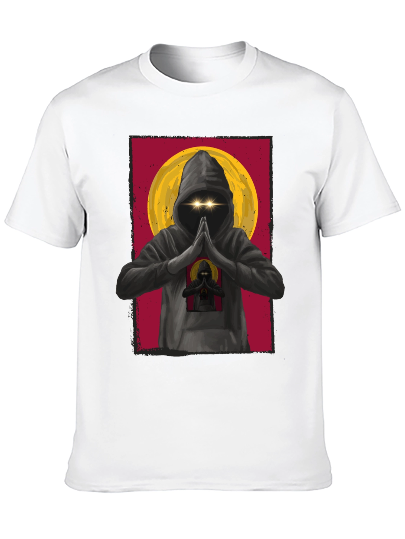 Mystic Monk T-Shirt: Urban Style Spiritual Design
