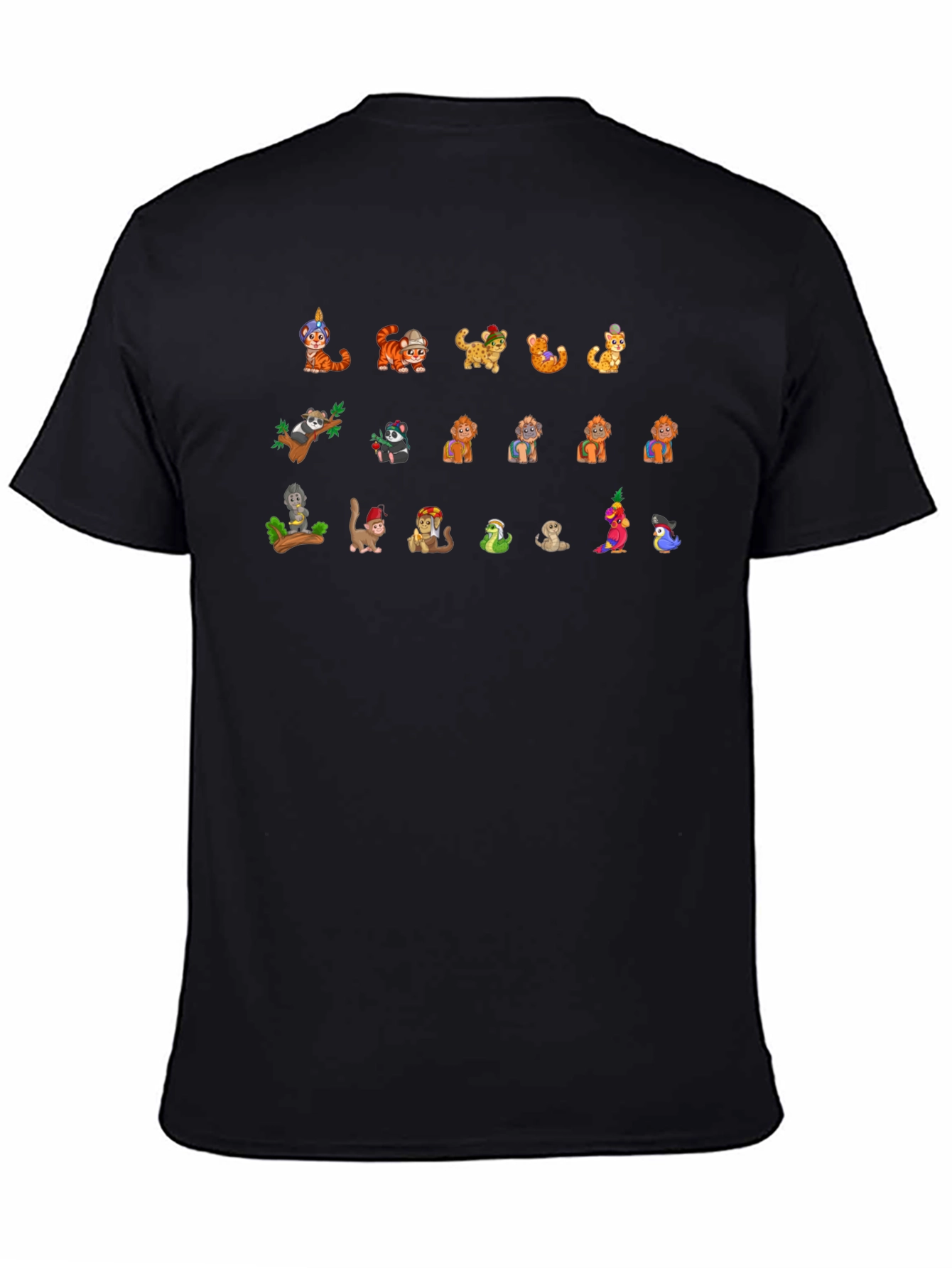 Novelty Animal Cartoon Graphic Tee