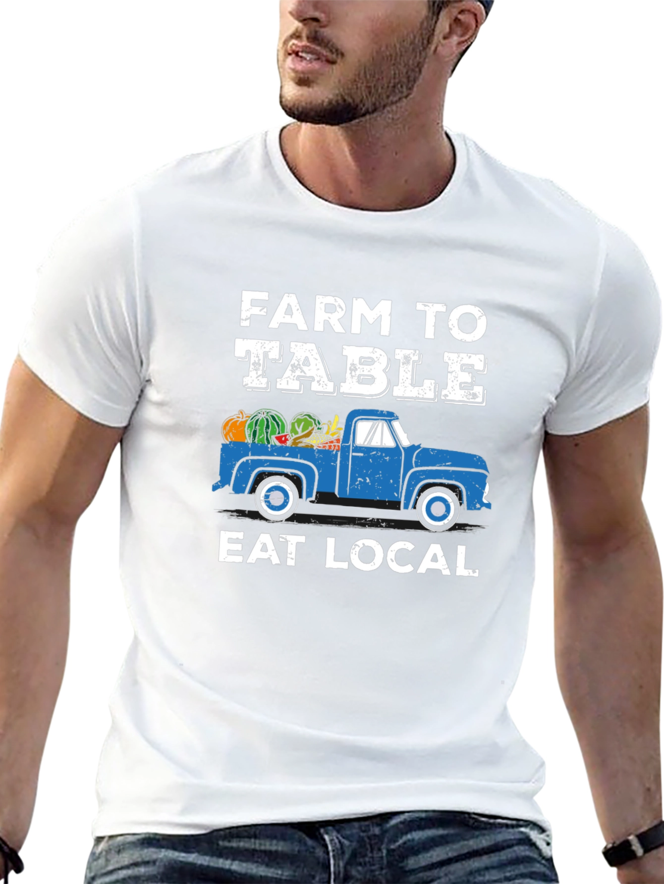 Farm to Table Eat Local T-Shirt