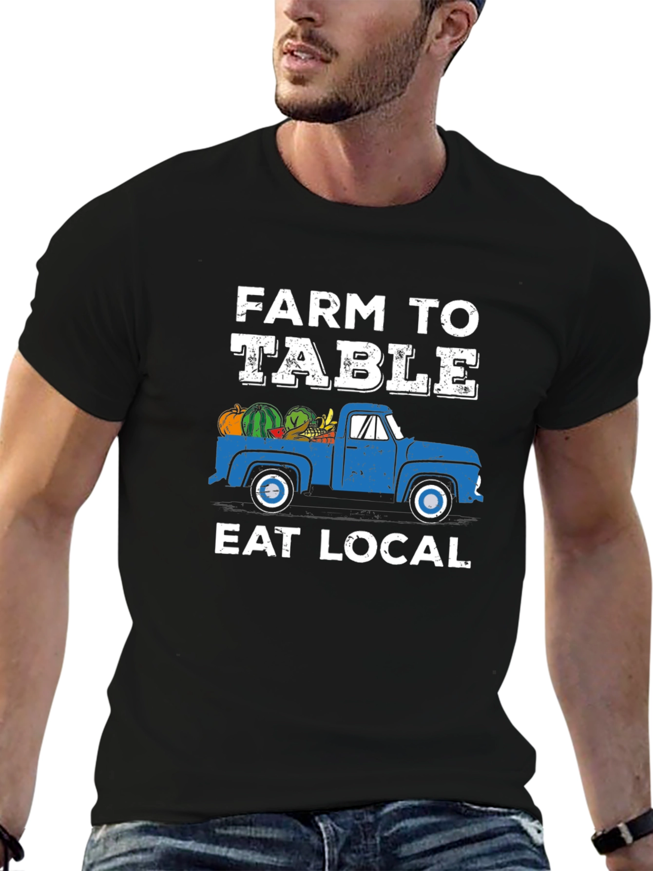 Farm to Table Eat Local T-Shirt