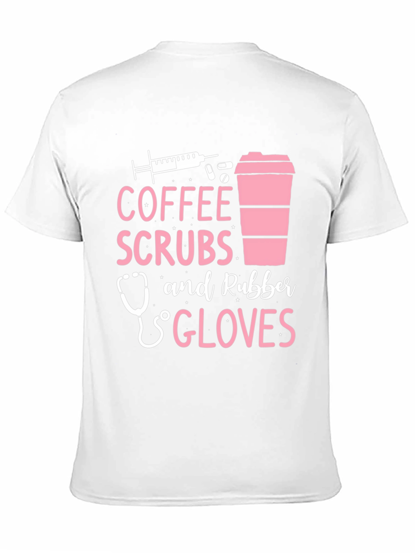Coffee Scrubs & Rubber Gloves Graphic Tee