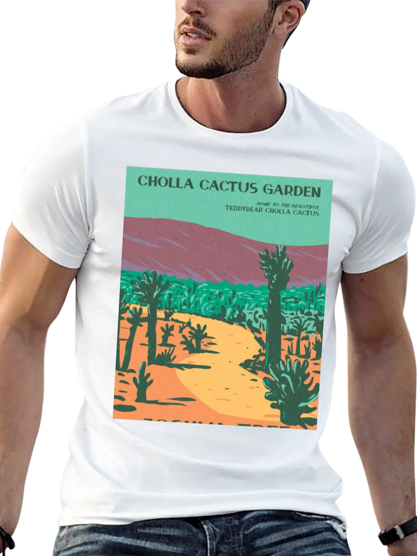 Cholla Cactus Garden Graphic Tee