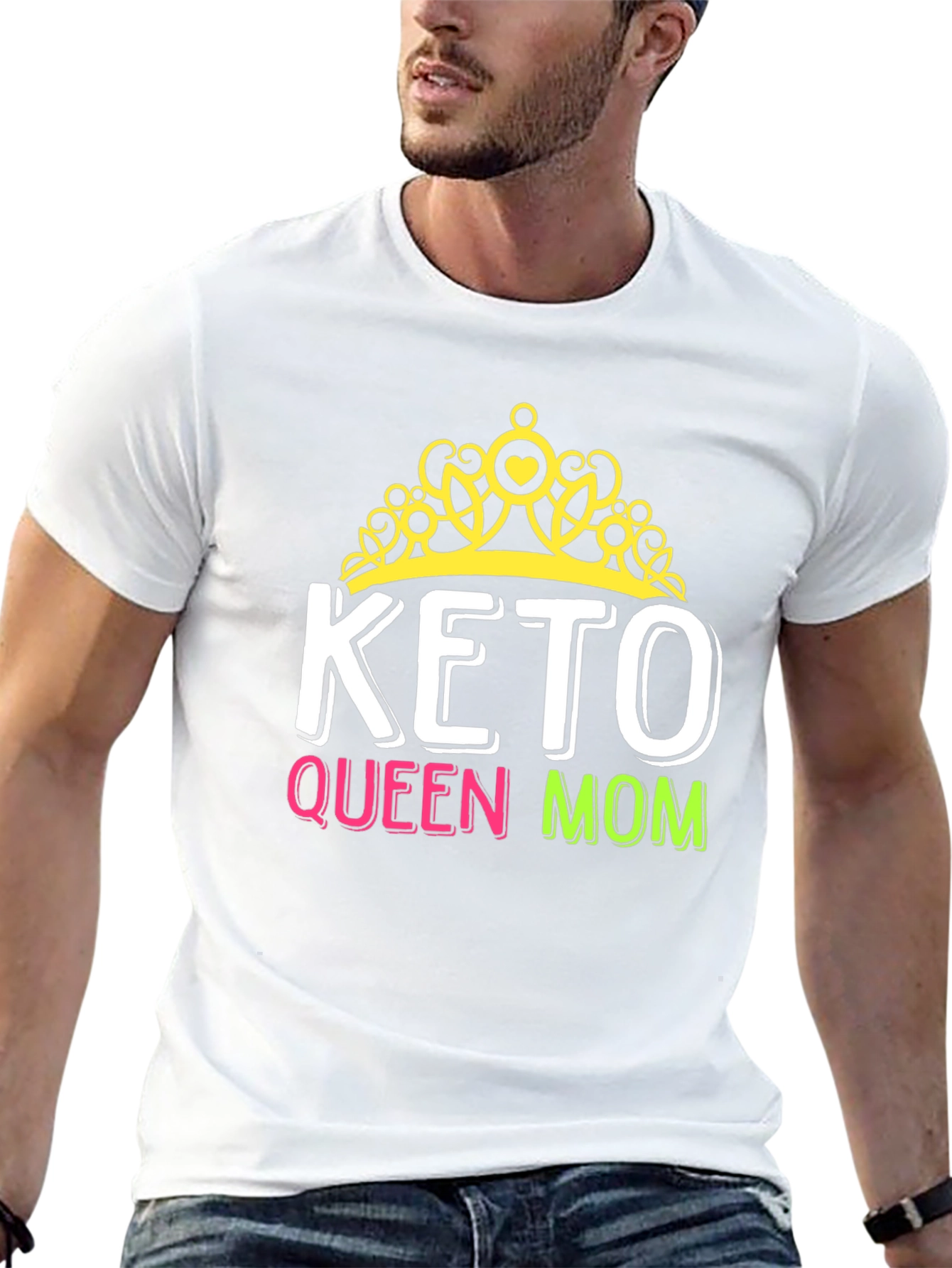 Keto Queen Mom Graphic T-Shirt