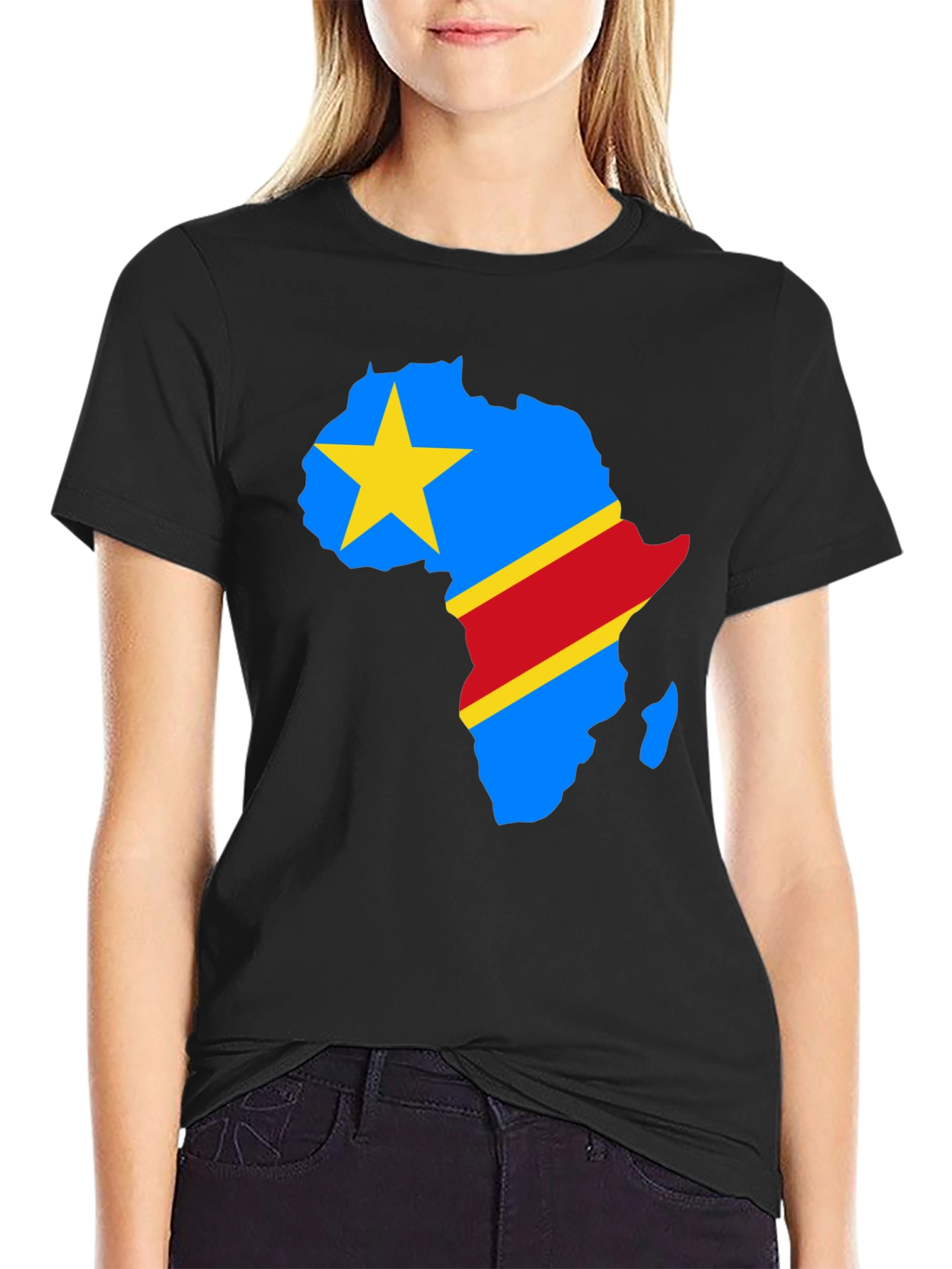 Democratic Republic of Congo Flag Africa T-Shirt