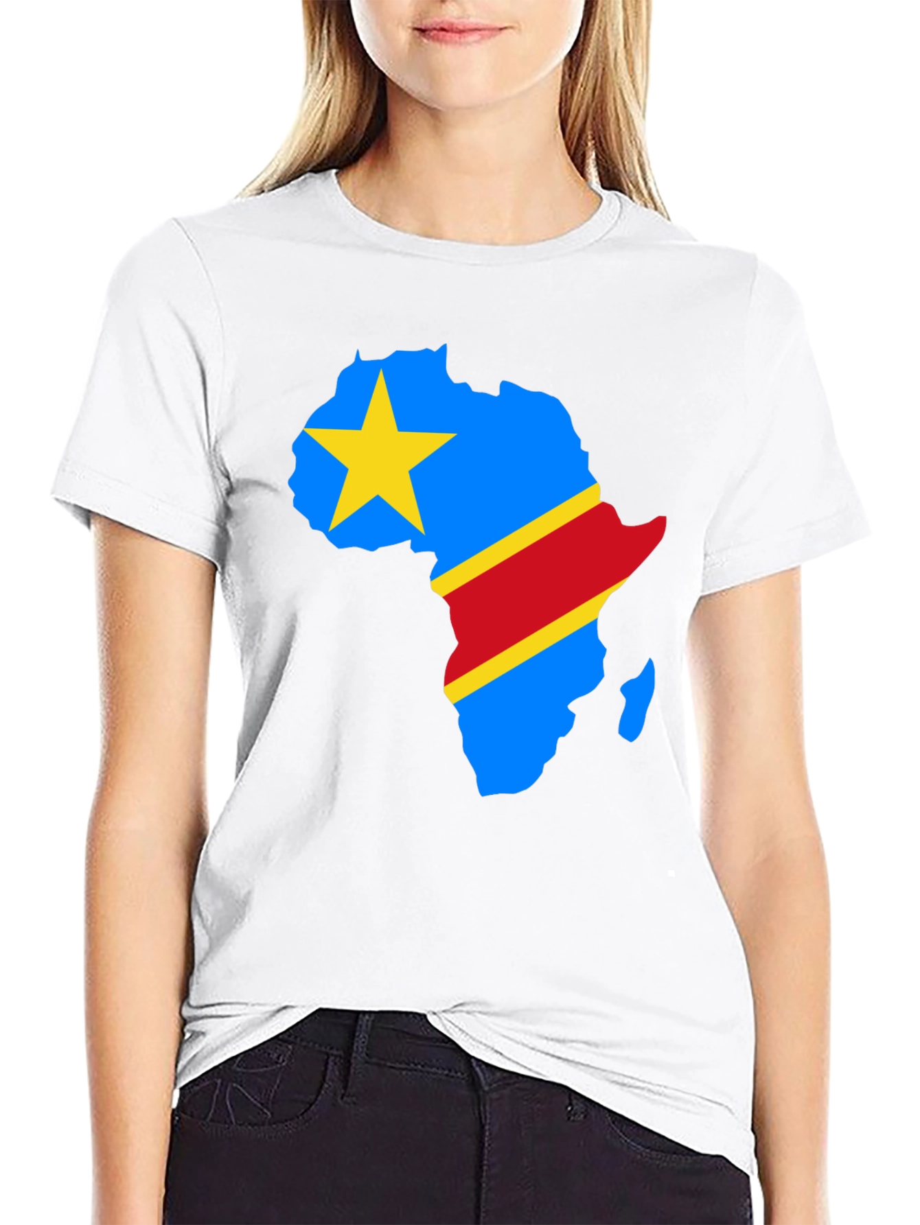 Democratic Republic of Congo Flag Africa T-Shirt