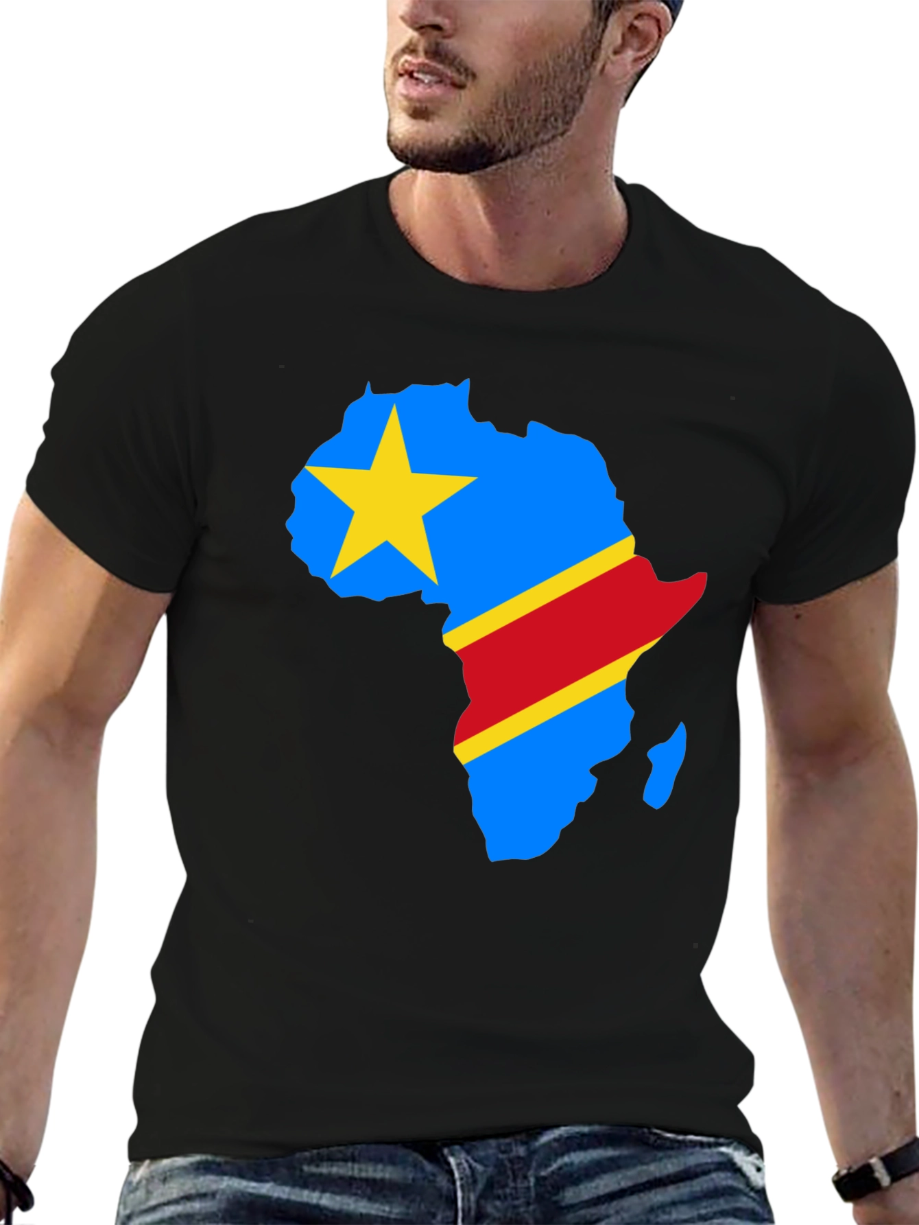 Democratic Republic of Congo Flag Africa T-Shirt