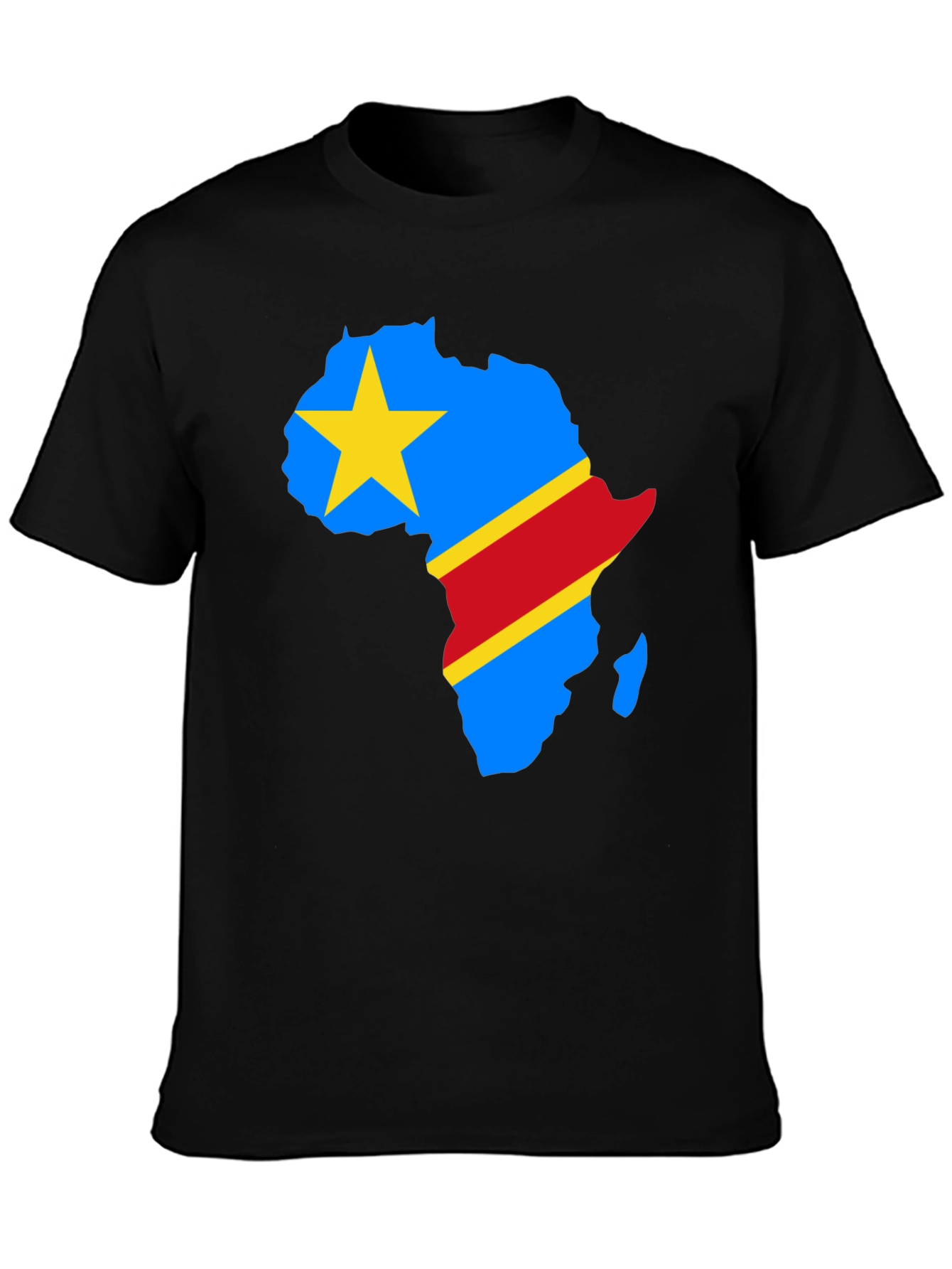 Democratic Republic of Congo Flag Africa T-Shirt