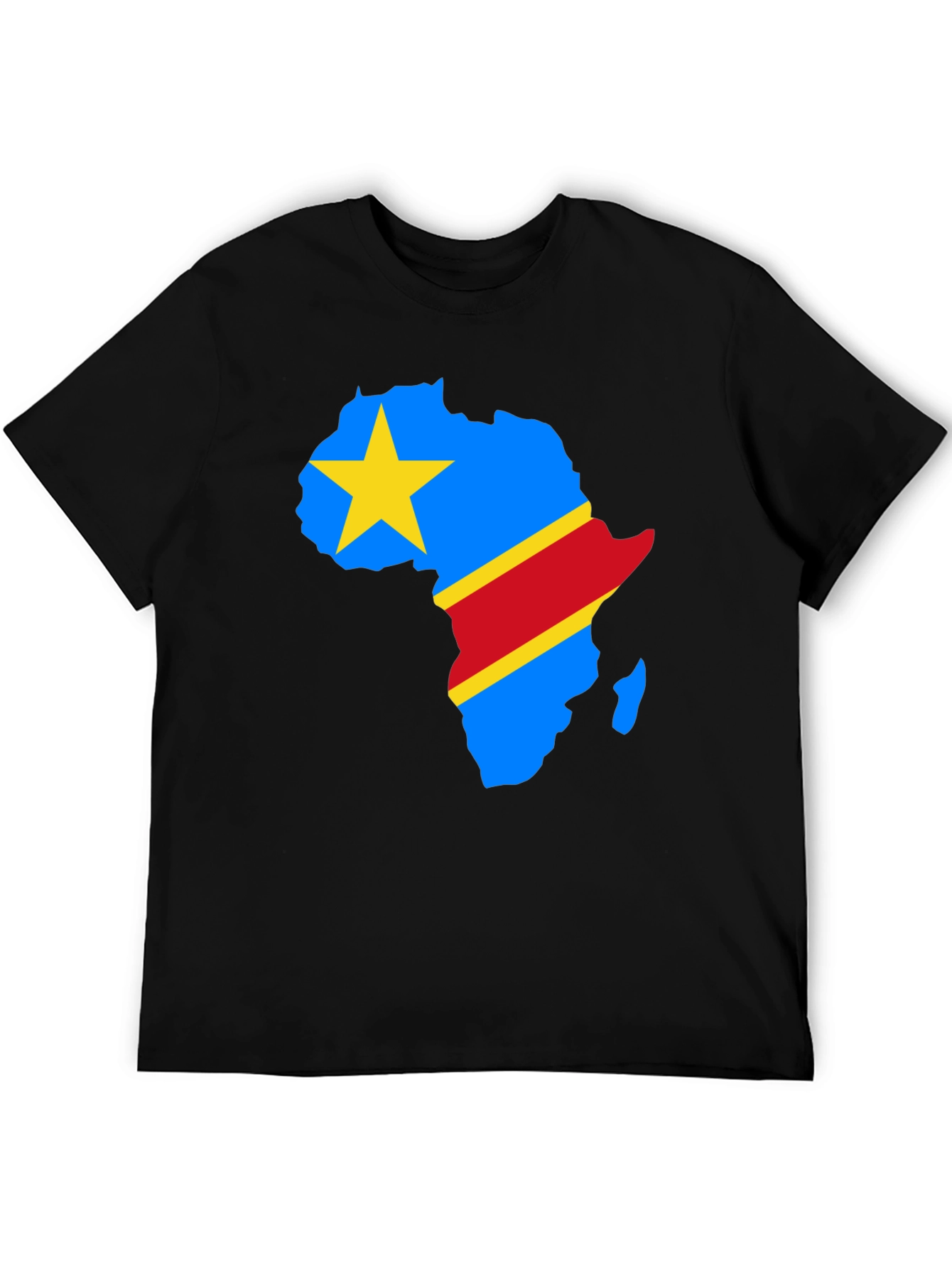 Democratic Republic of Congo Flag Africa T-Shirt