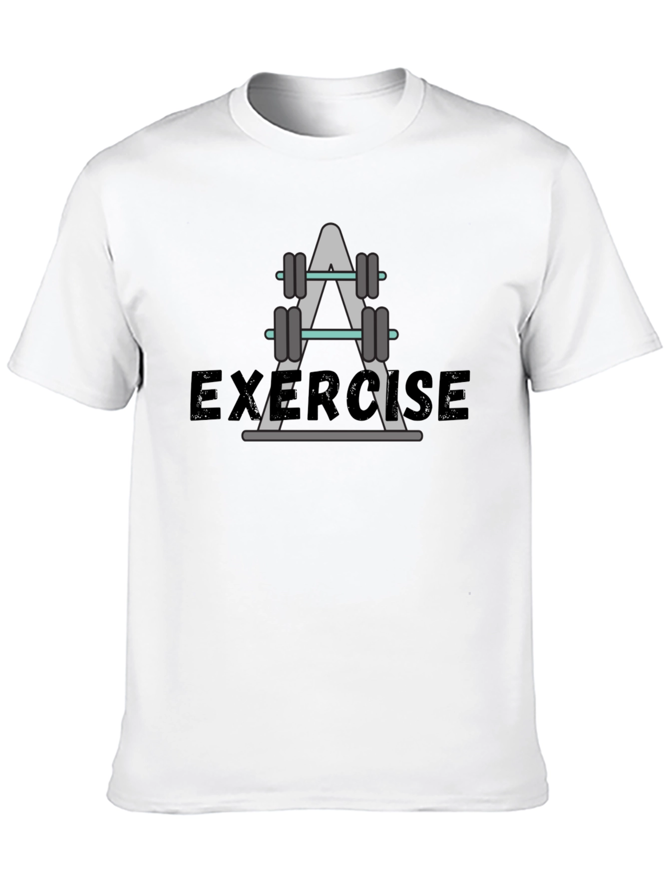 Exercise Graphic T-Shirt - Fitness Apparel
