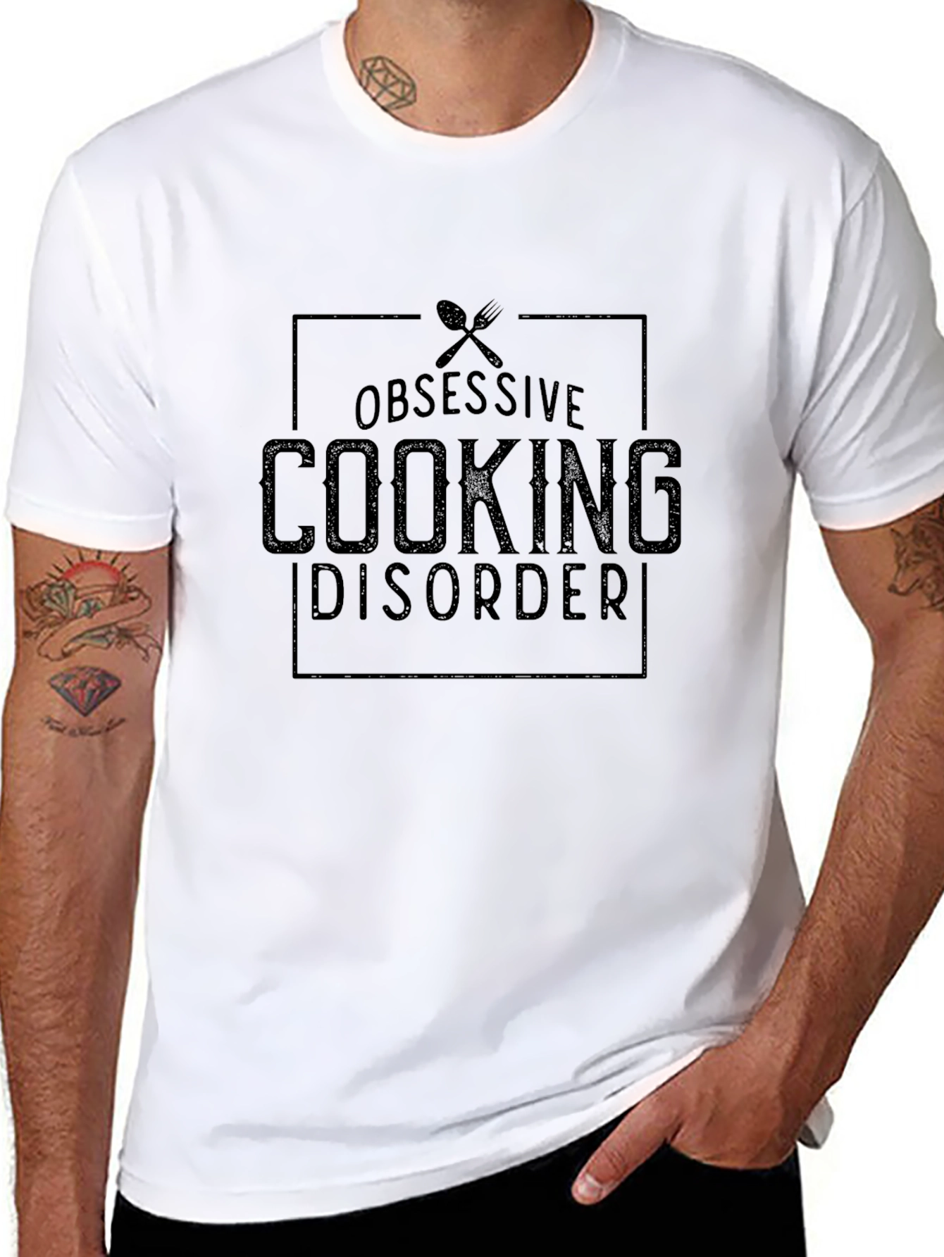 Obsessive Cooking Disorder T-Shirt - Black Graphic Tee