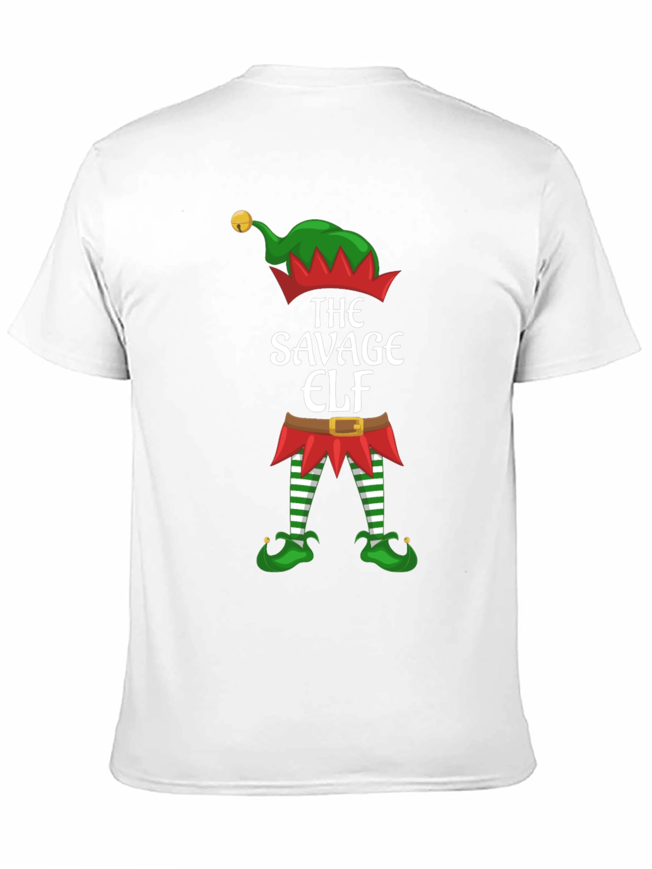 Savage Elf Graphic Tee - Holiday Humor