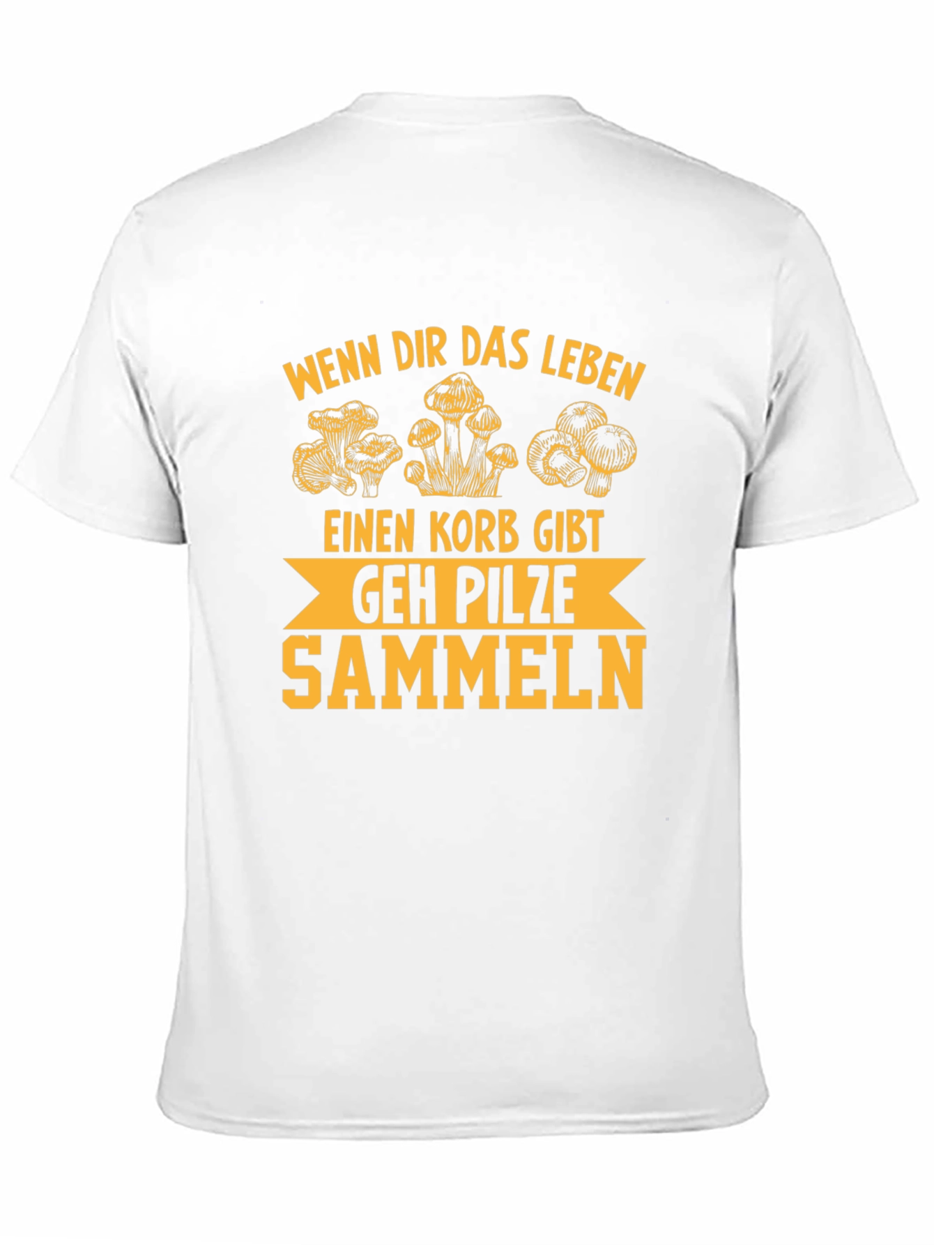 Mushroom Hunting T-Shirt - German Humor Tee