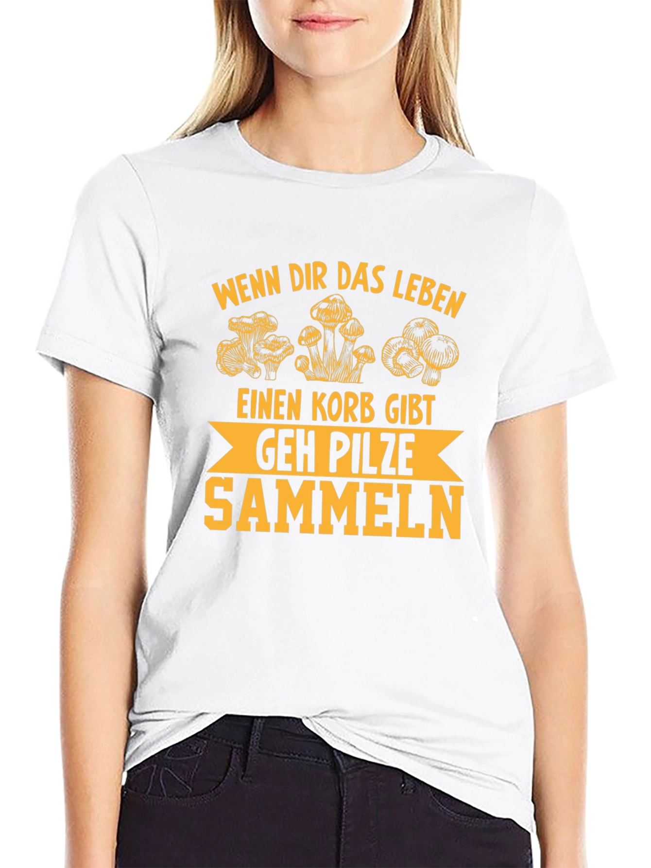 Mushroom Hunting T-Shirt - German Humor Tee