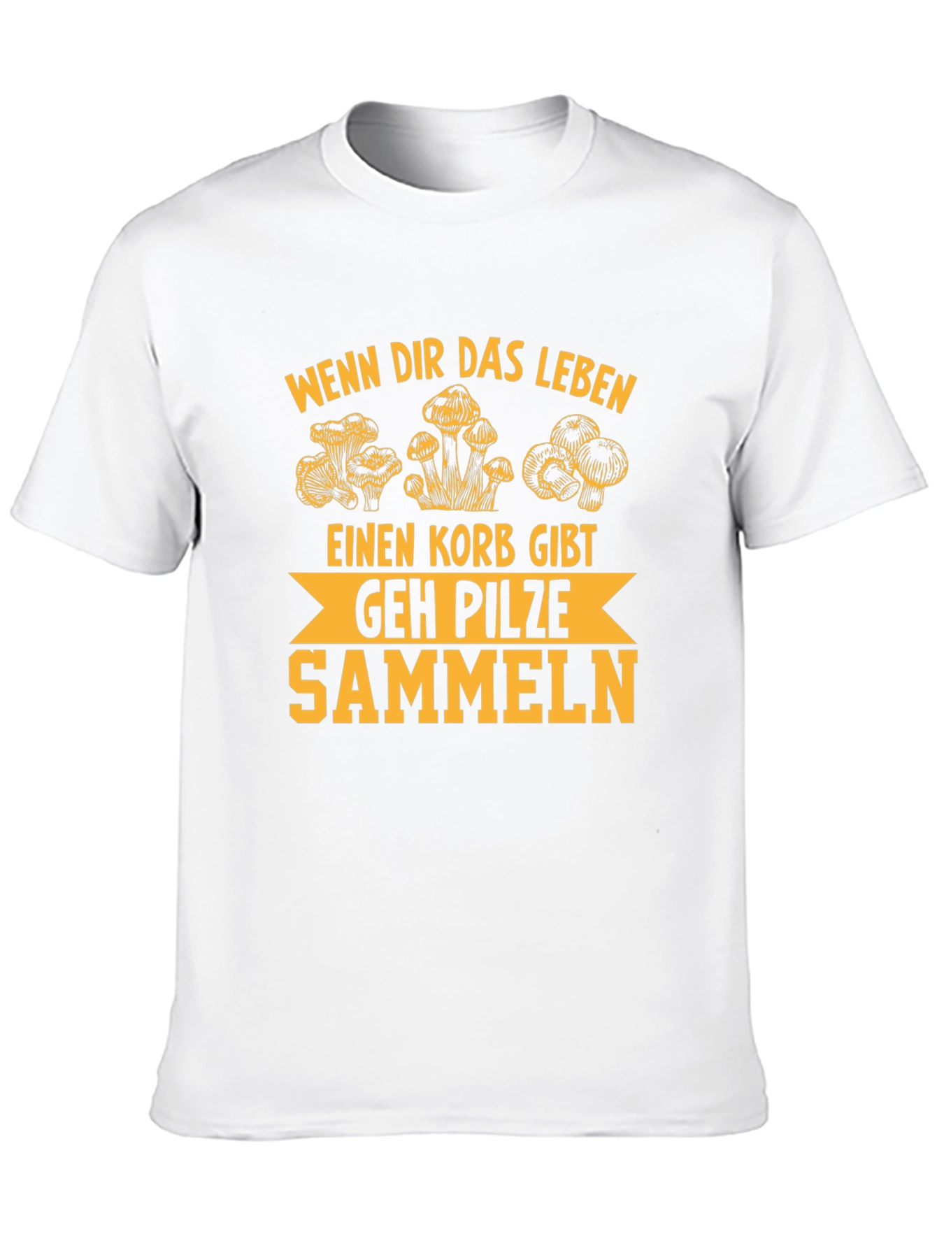 Mushroom Hunting T-Shirt - German Humor Tee
