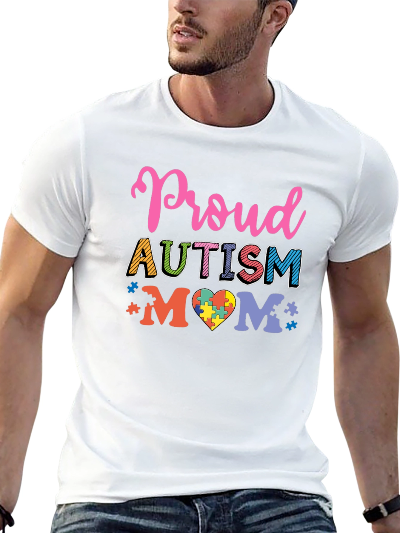 Proud Autism Mom T-Shirt - Awareness Tee