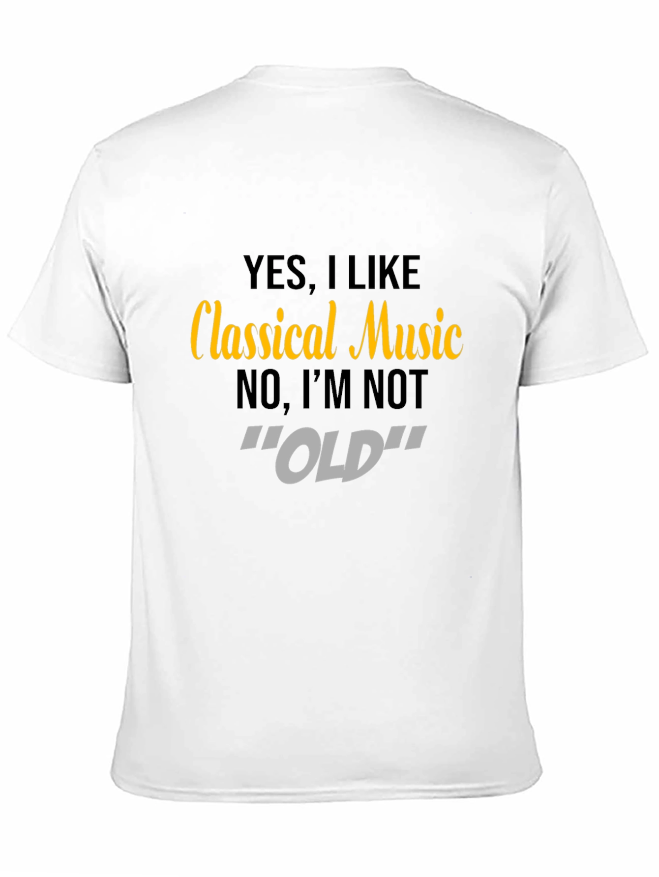 Classical Music Lover T-Shirt - Funny Graphic Tee