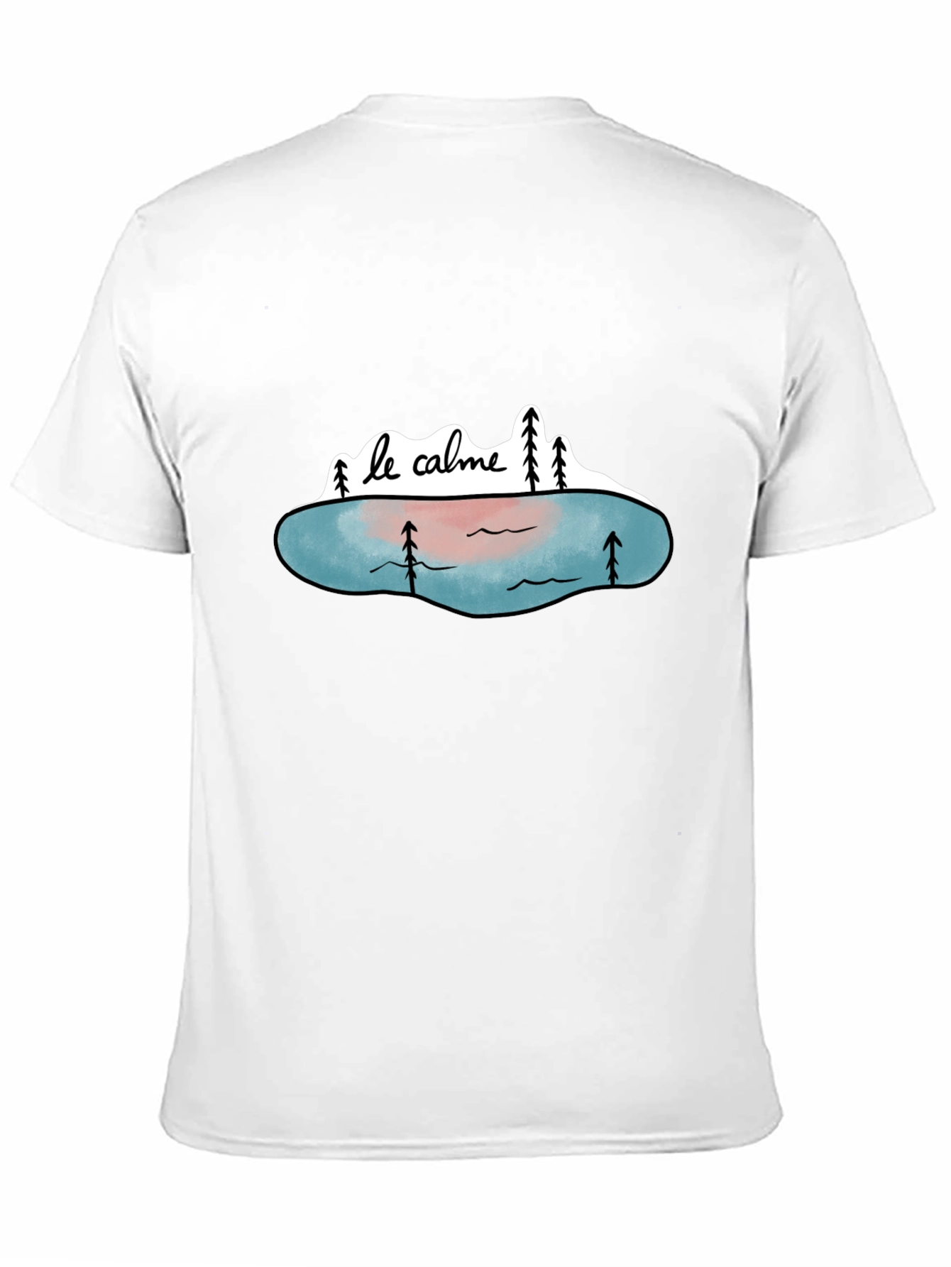Le Calme Graphic Tee - Nature & Tranquility