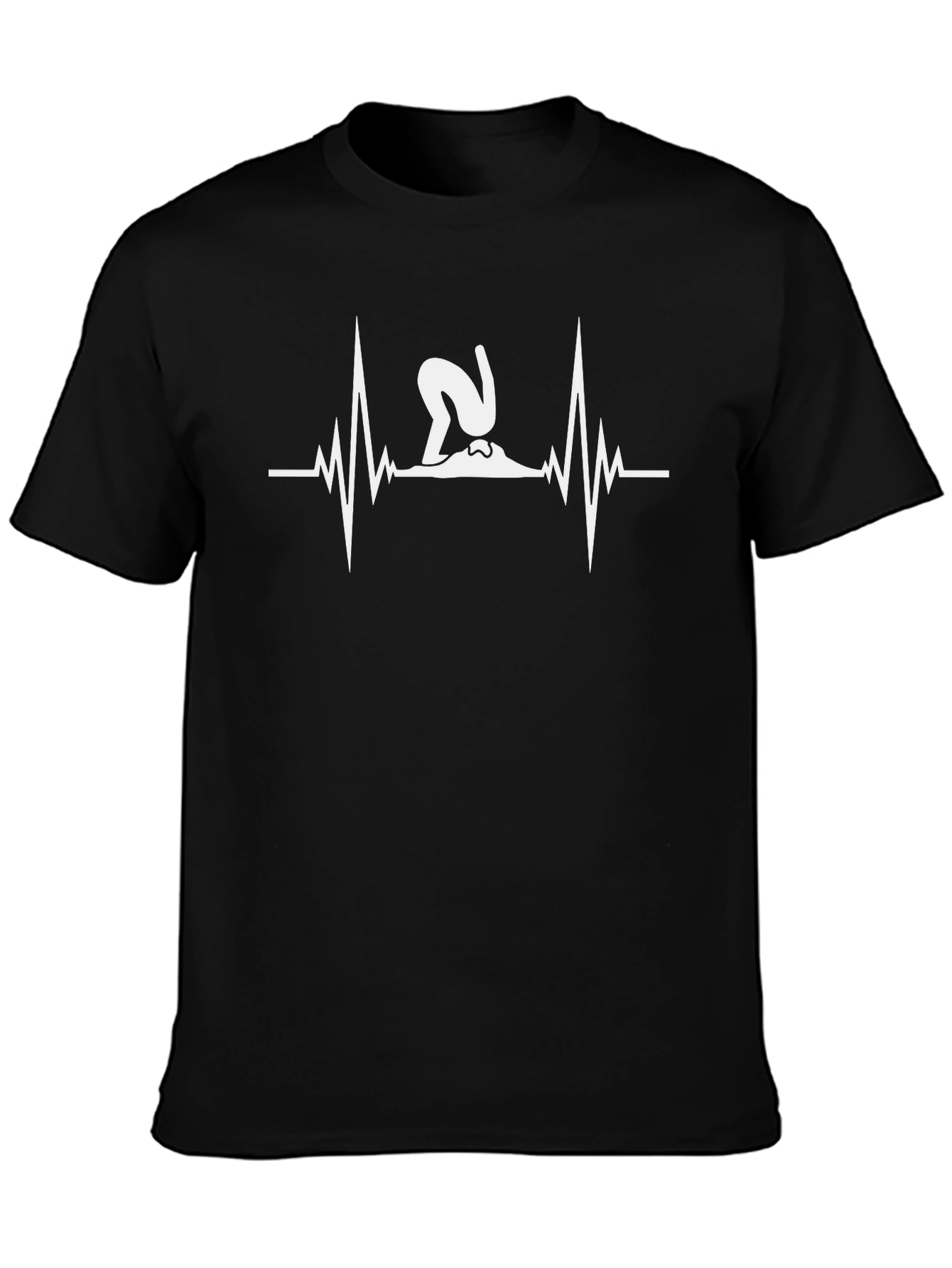 Yoga Pose Heartbeat T-Shirt