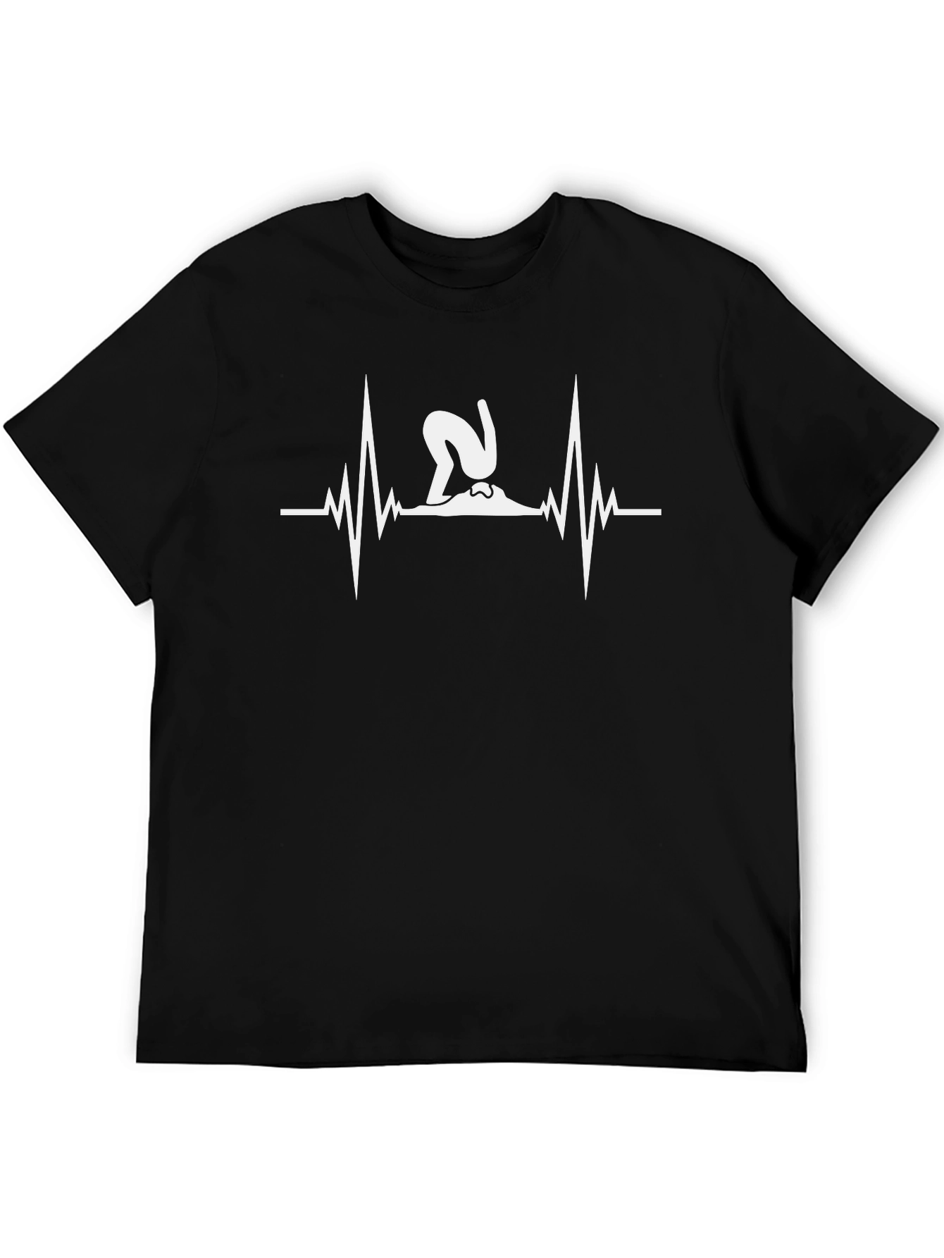 Yoga Pose Heartbeat T-Shirt