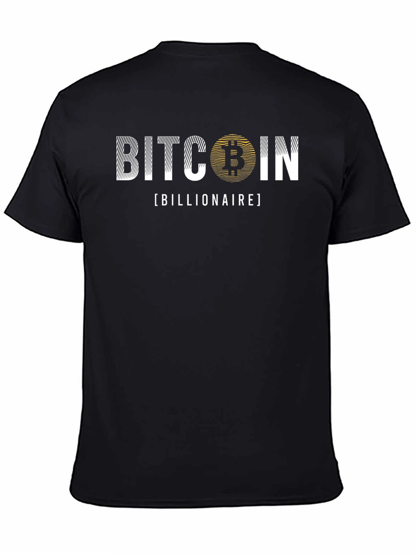 Bitcoin Billionaire Graphic T-Shirt - Black