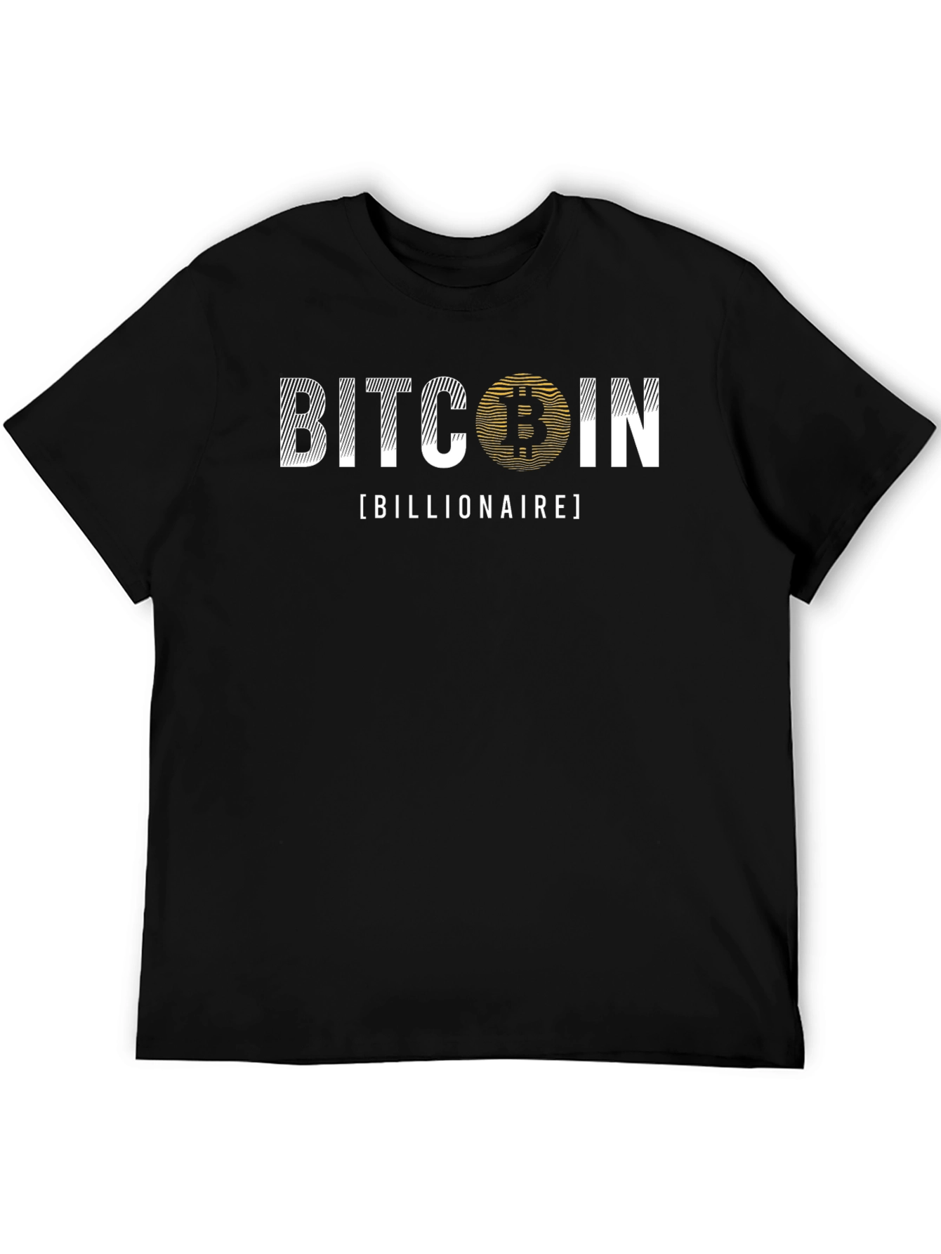 Bitcoin Billionaire Graphic T-Shirt - Black