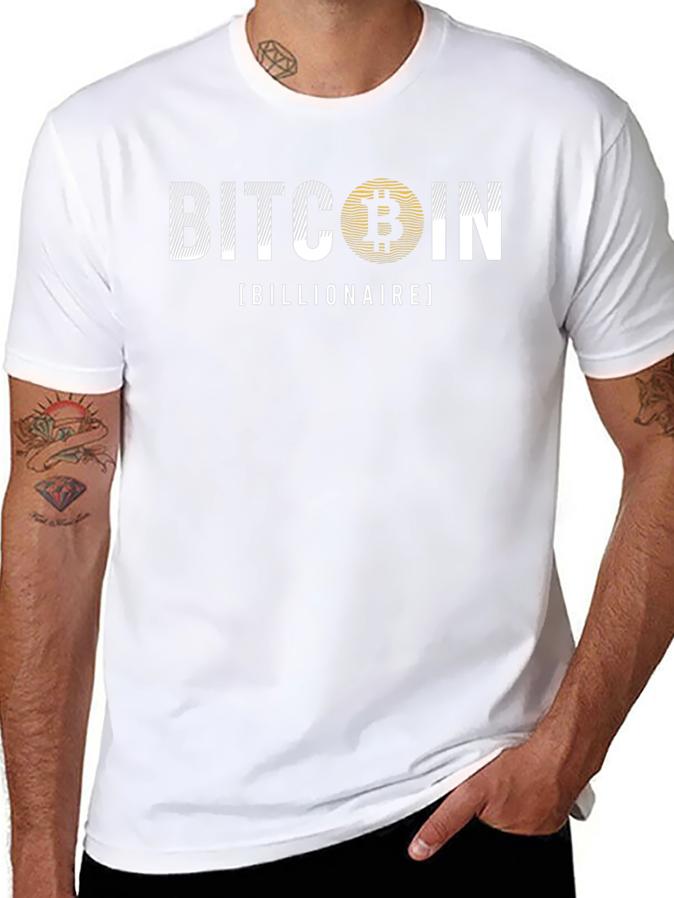 Bitcoin Billionaire Graphic T-Shirt - Black
