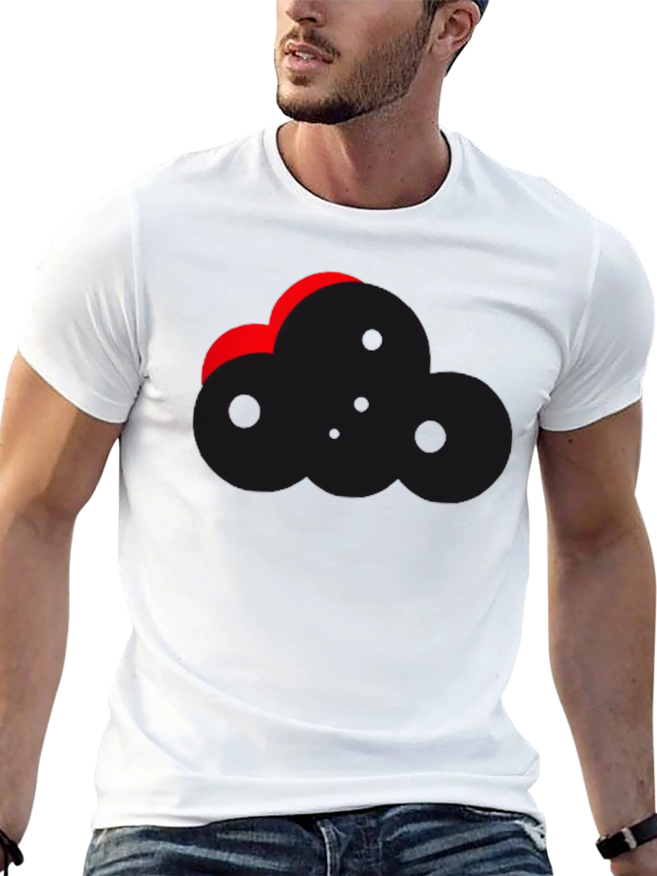 Akatsuki Cloud Graphic T-Shirt - Anime Inspired