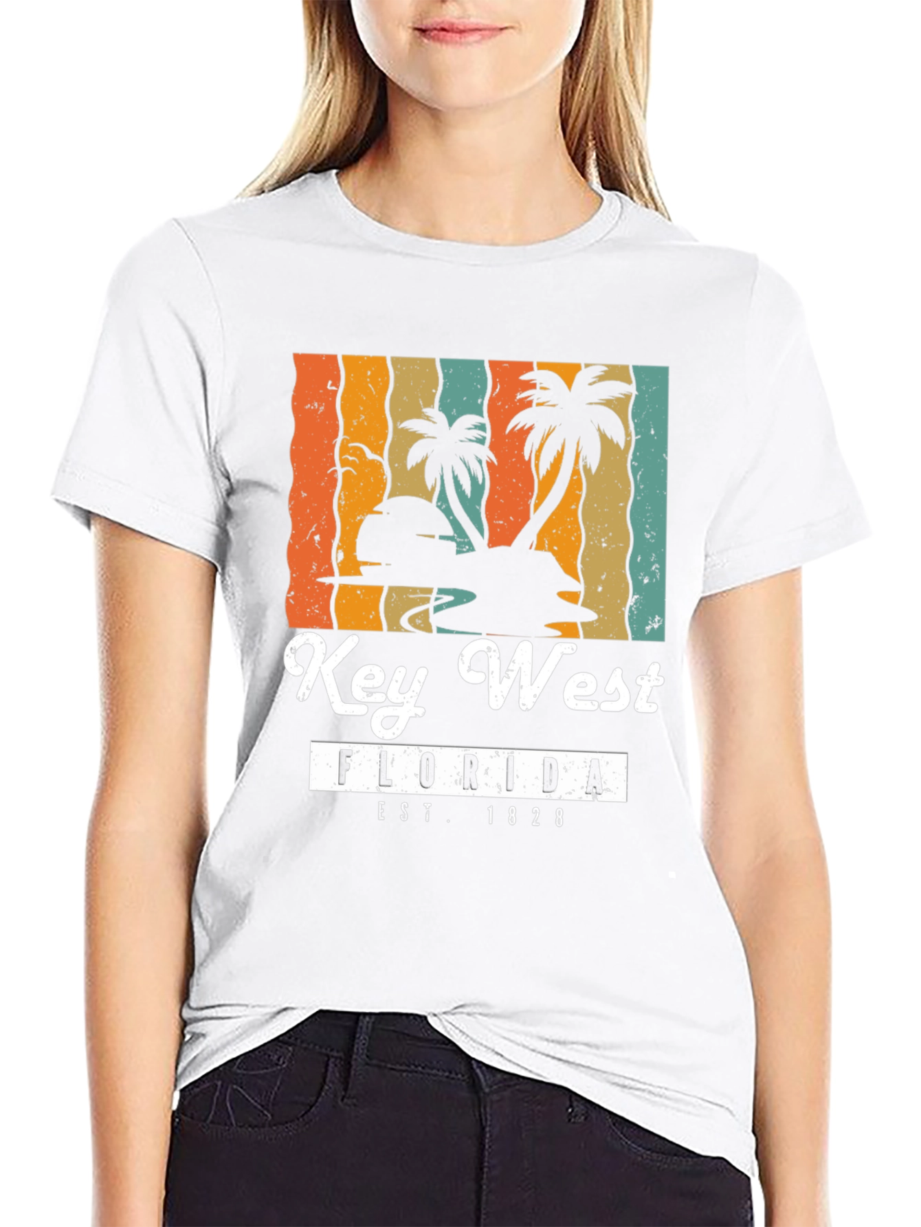 Key West Florida Retro T-Shirt