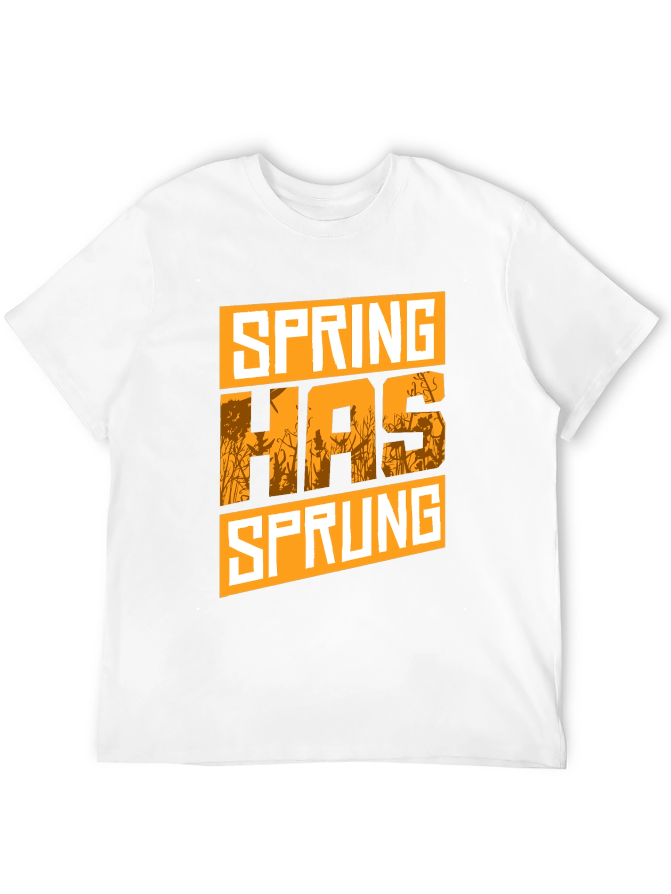 Spring Has Sprung Graphic Tee - Black Cotton