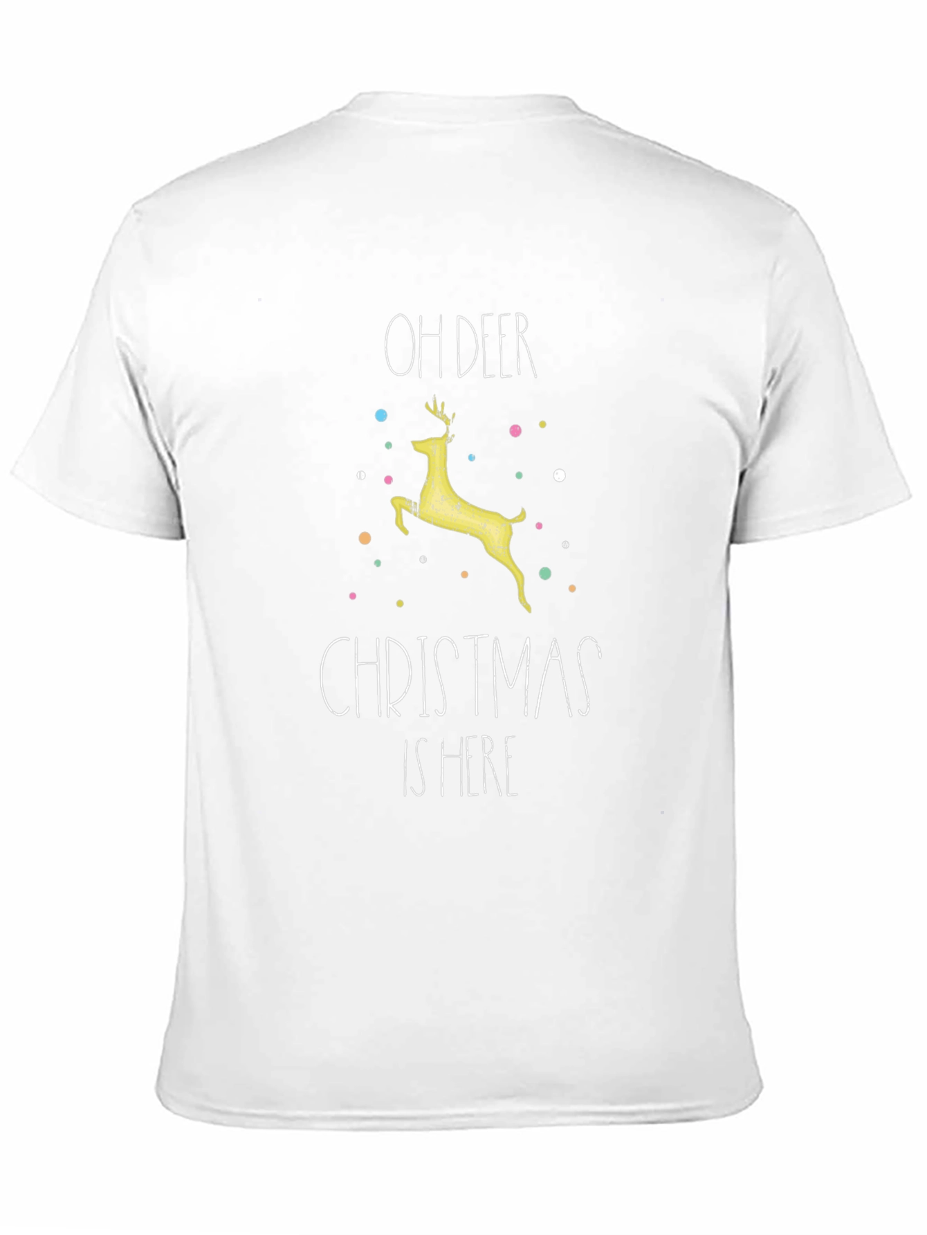 Oh Deer Christmas T-Shirt - Holiday Festive Tee