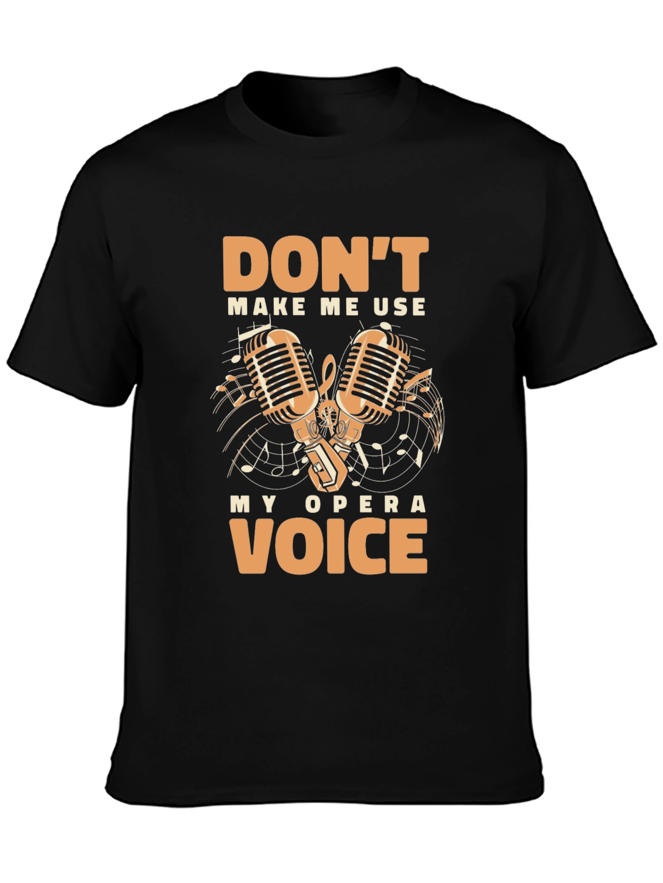 Opera Voice Graphic T-Shirt - Funny Music Lover Tee